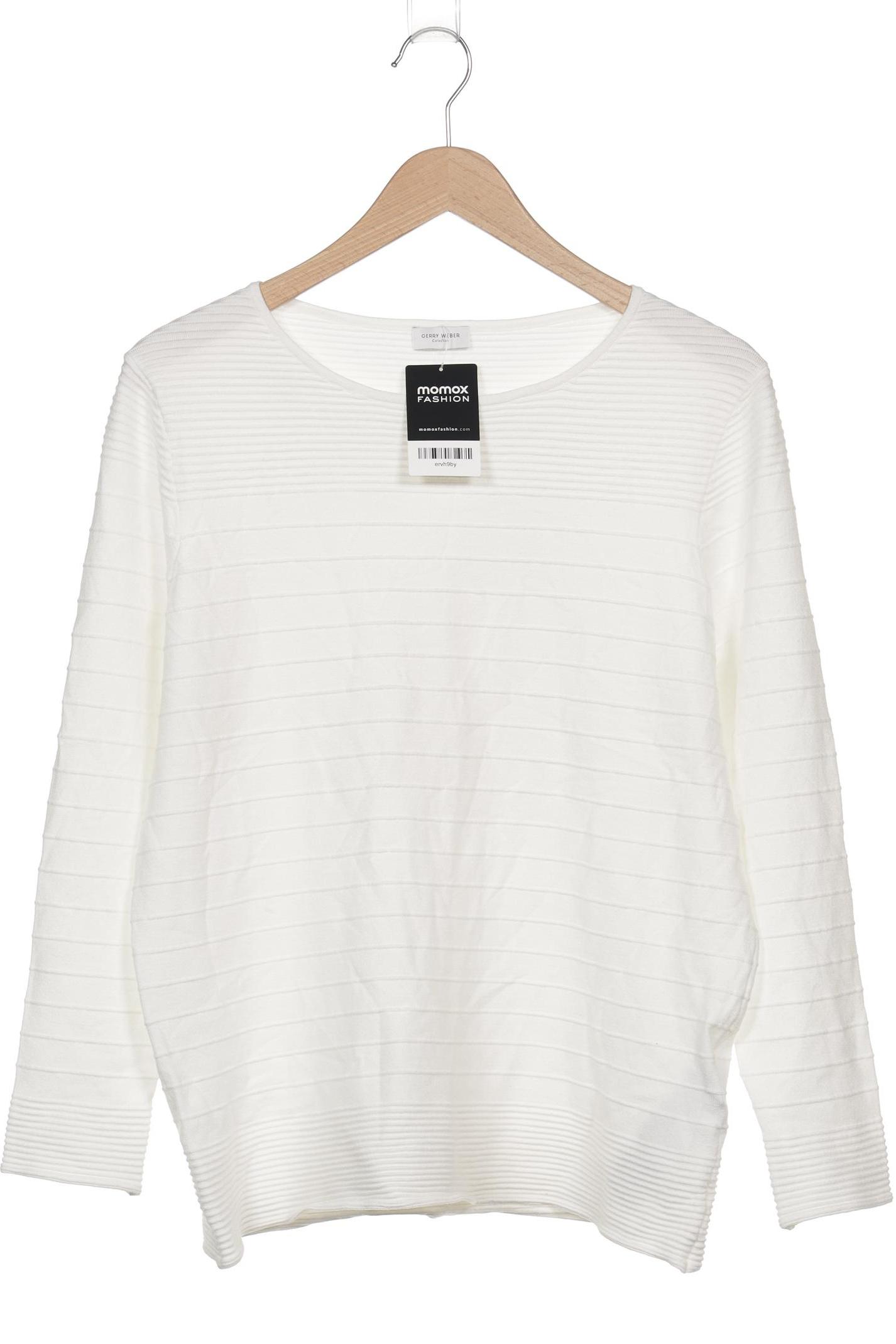 

Gerry Weber Damen Pullover, weiß, Gr. 44