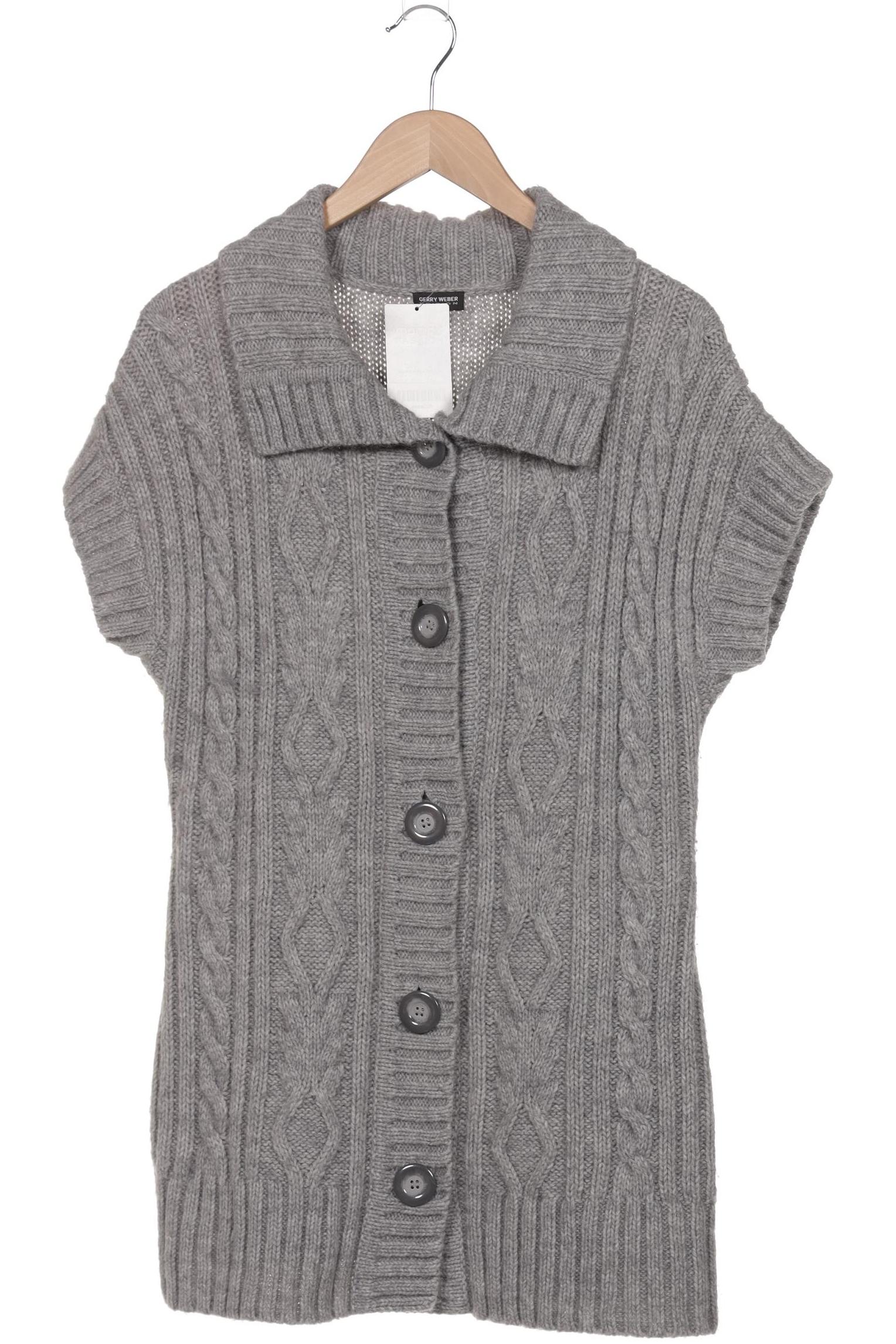 

Gerry Weber Damen Strickjacke, grau, Gr. 40