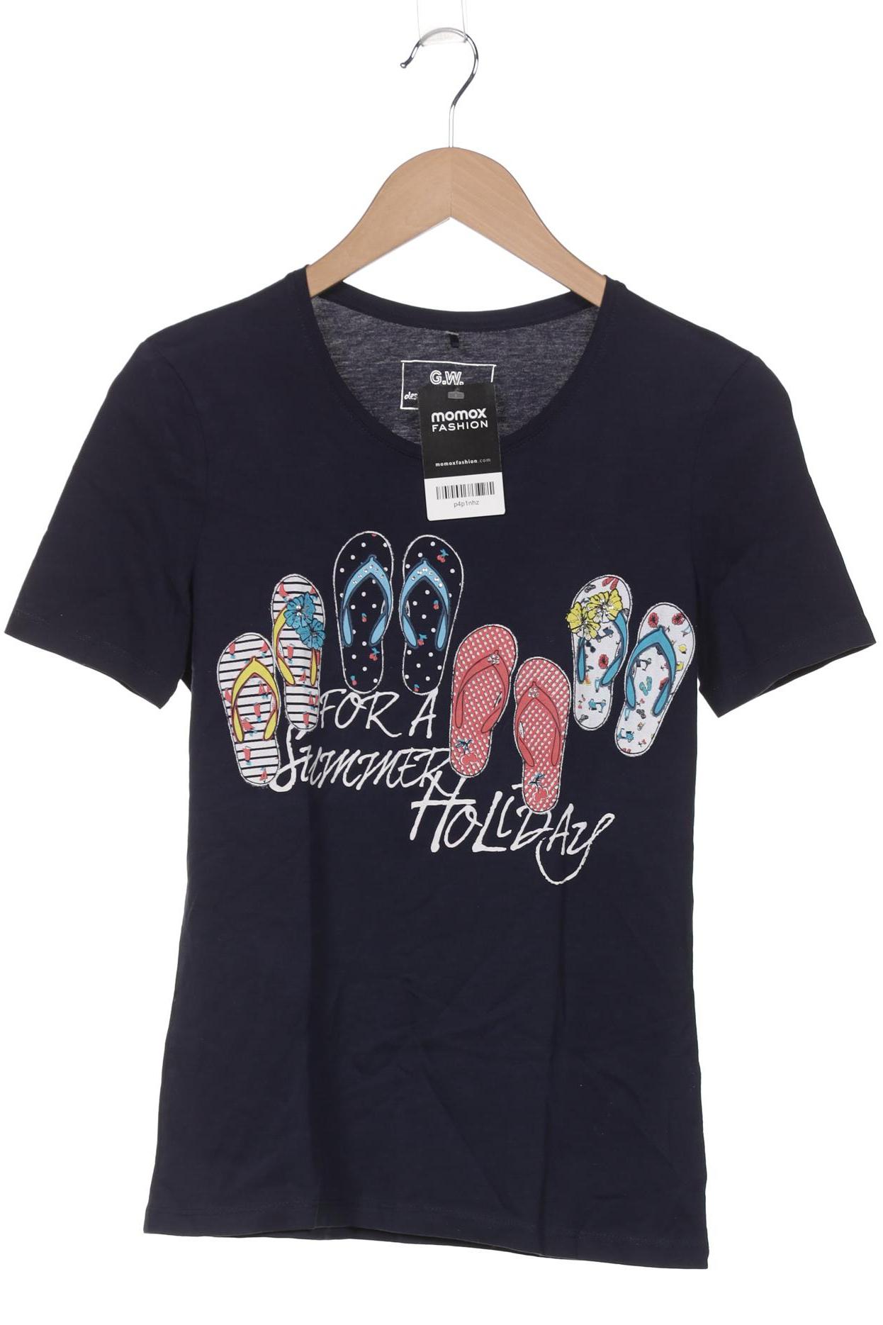 

Gerry Weber Damen T-Shirt, marineblau, Gr. 36