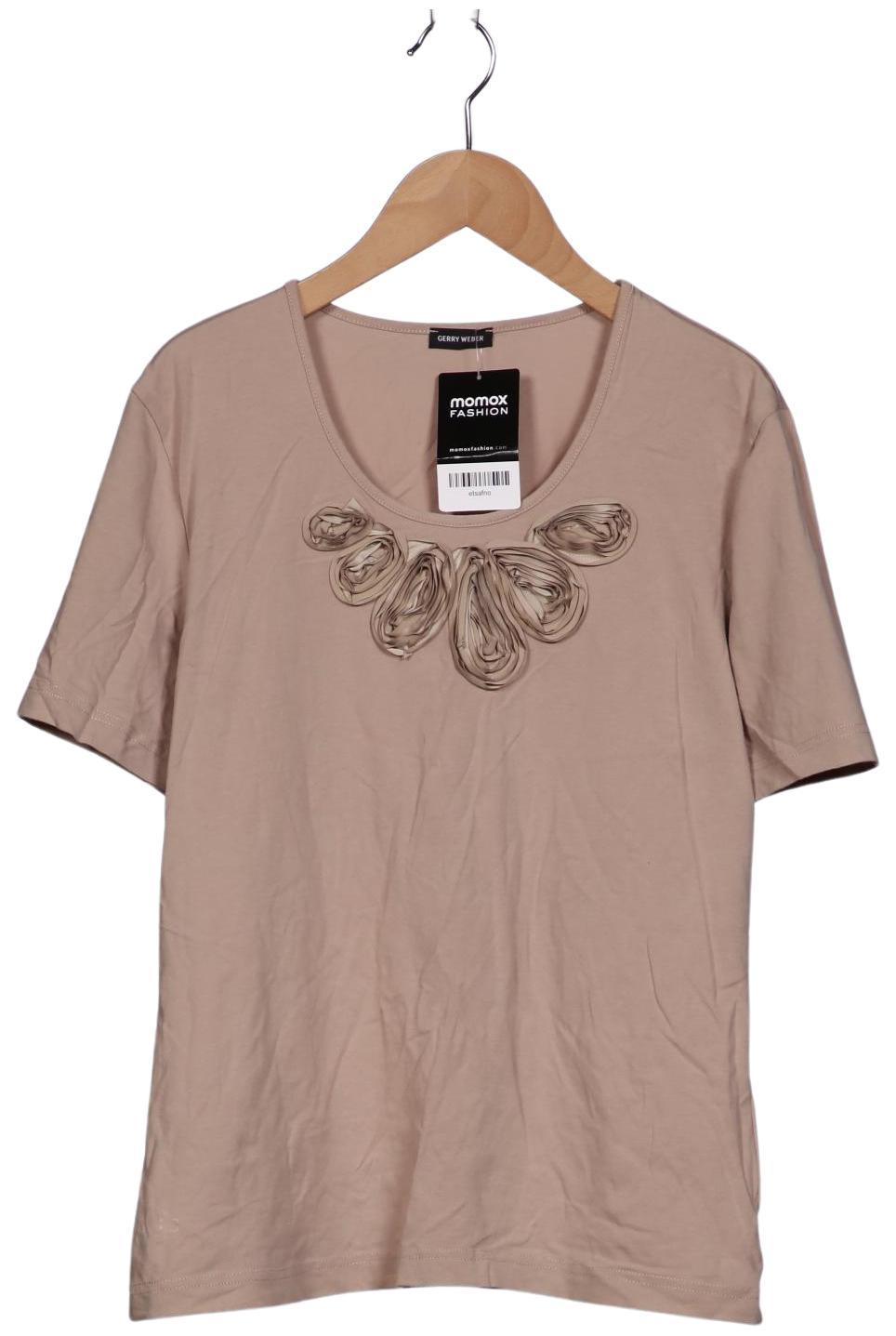 

Gerry Weber Damen T-Shirt, beige, Gr. 40
