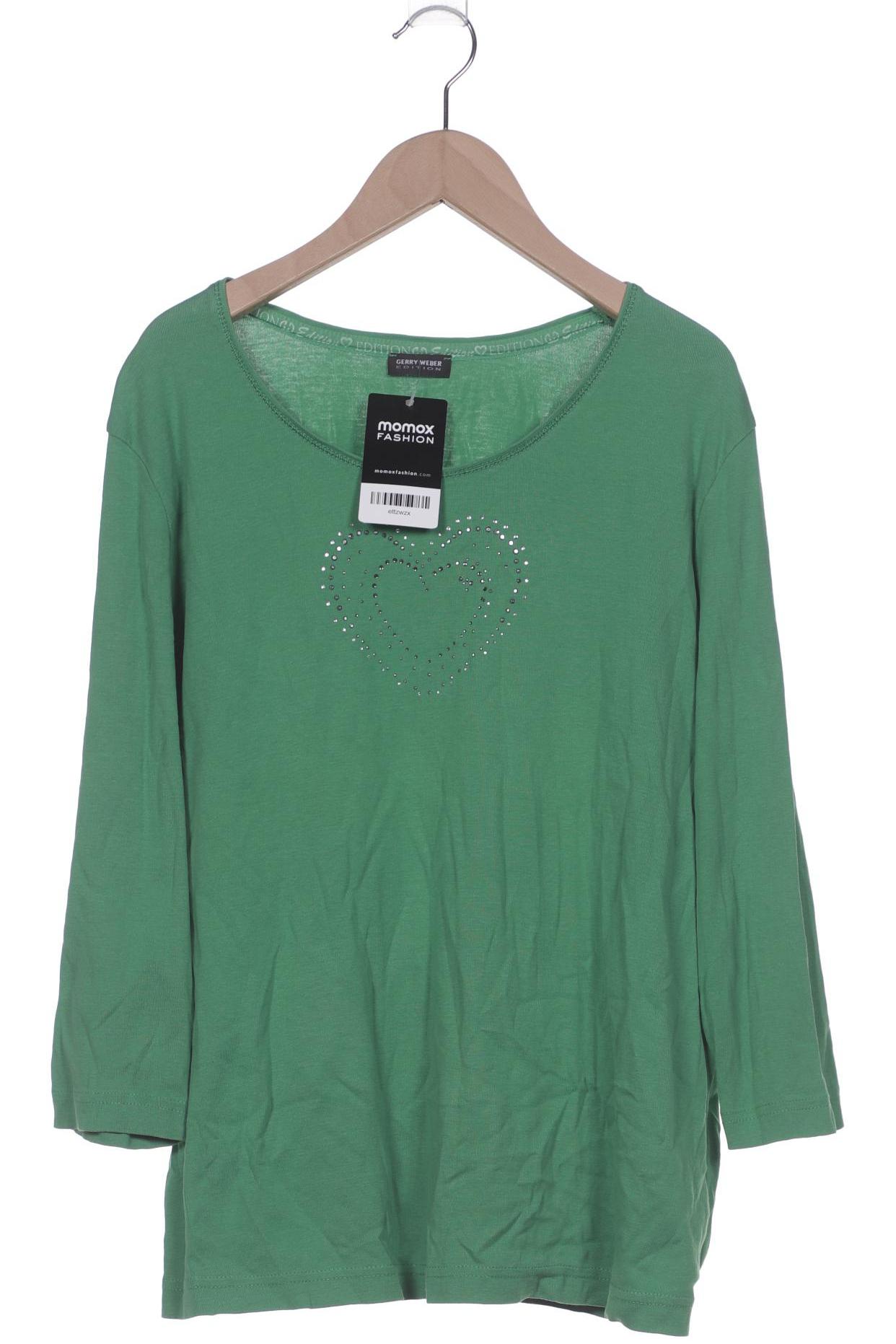 

Gerry Weber Damen Langarmshirt, grün, Gr. 46