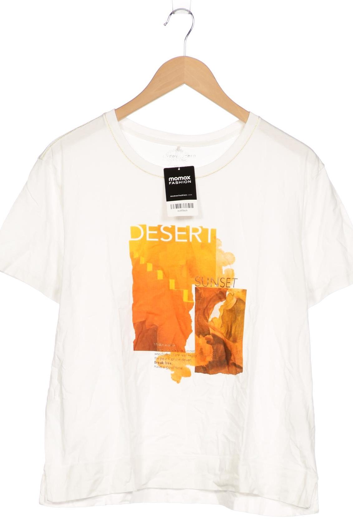 

Gerry Weber Damen T-Shirt, weiß, Gr. 42