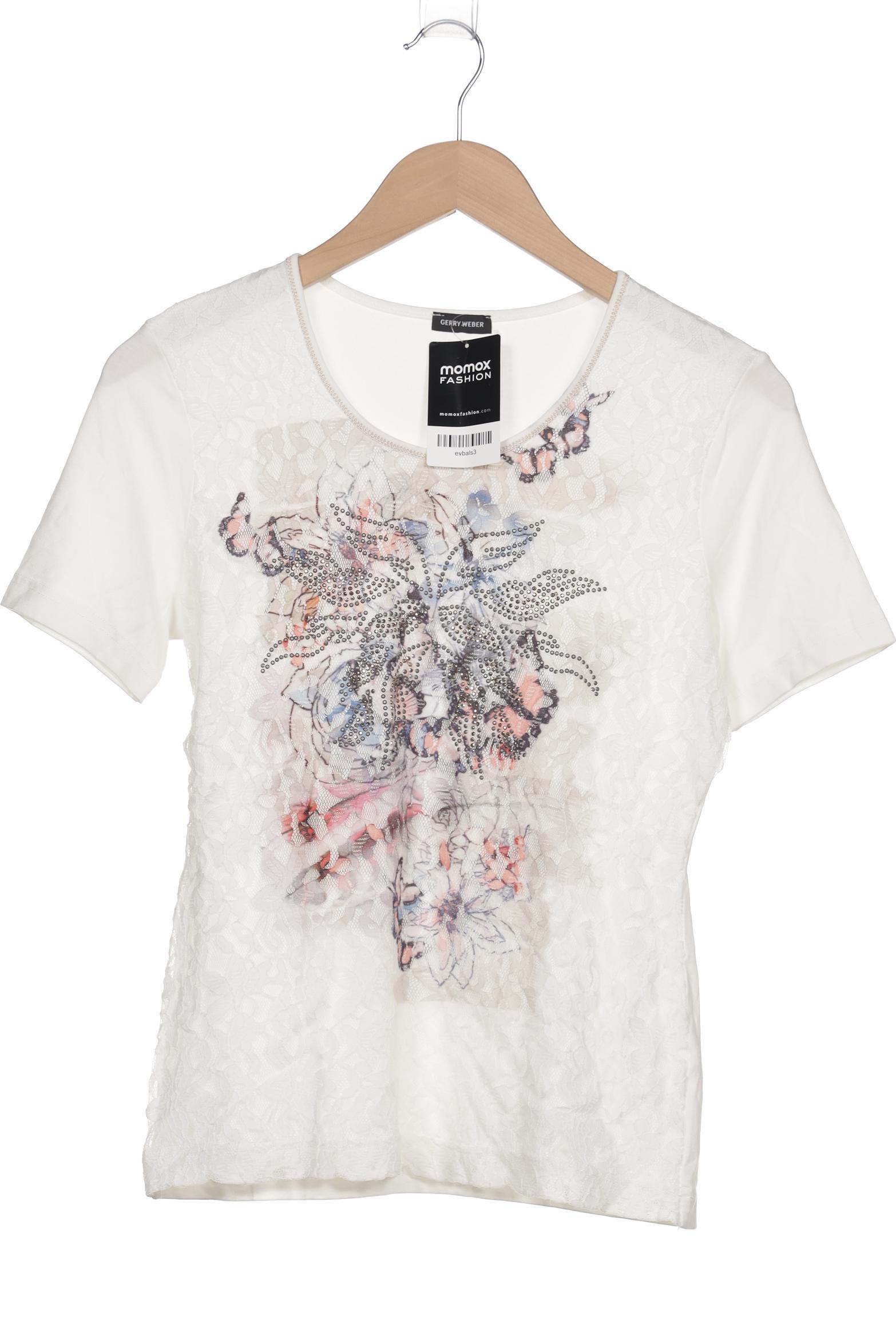 

Gerry Weber Damen T-Shirt, weiß, Gr. 36