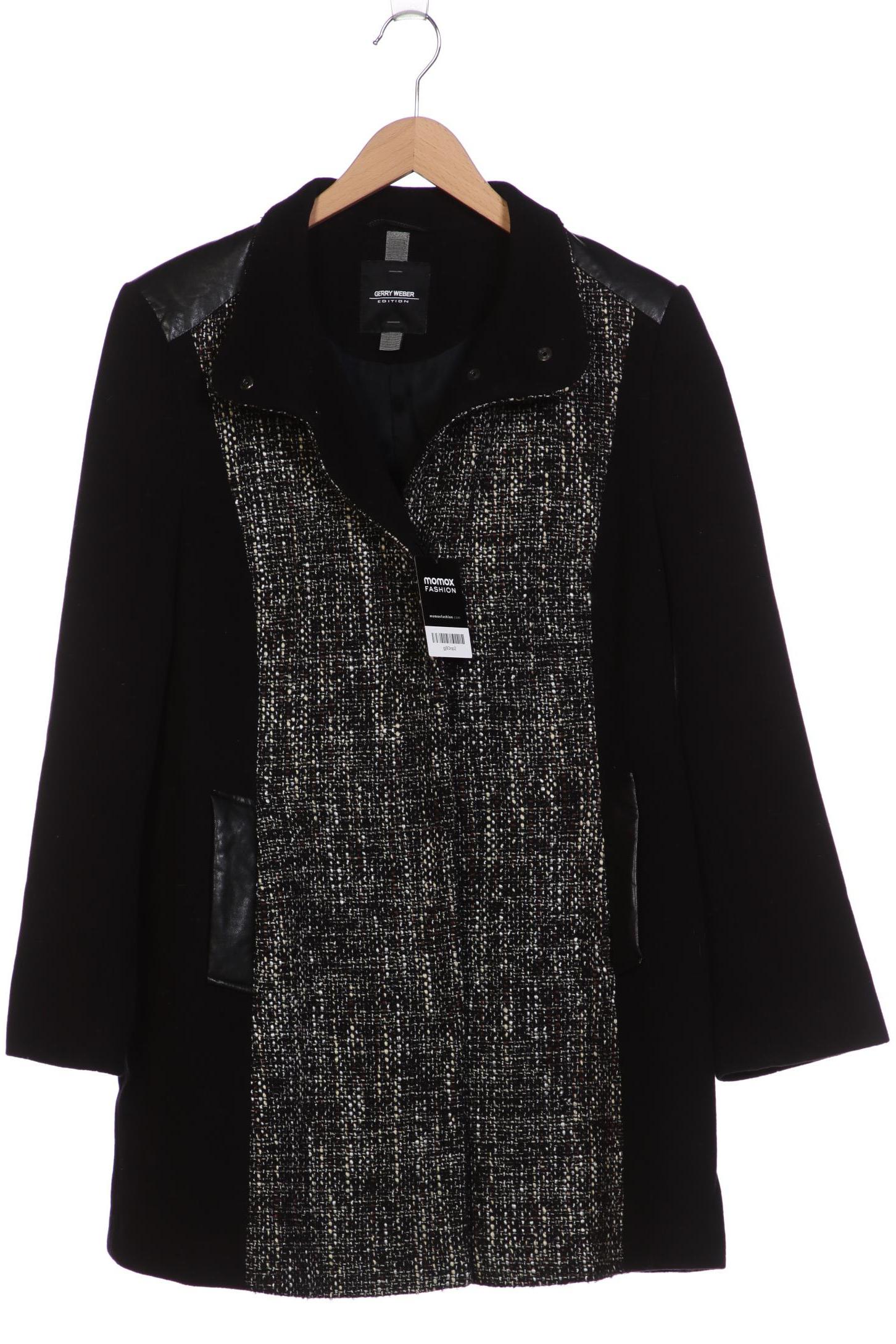 

Gerry Weber Damen Mantel, schwarz, Gr. 44