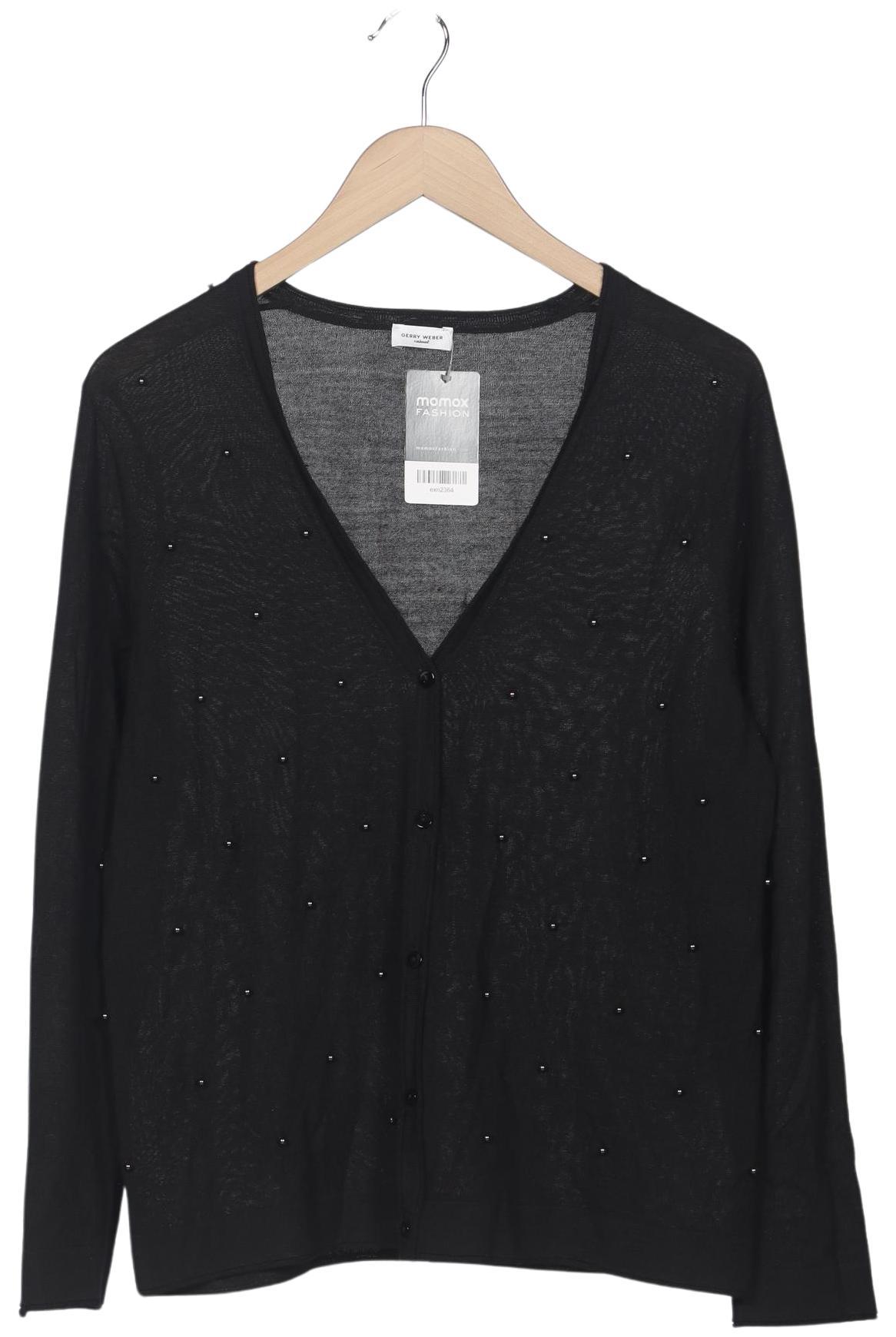 

Gerry Weber Damen Strickjacke, schwarz, Gr. 42