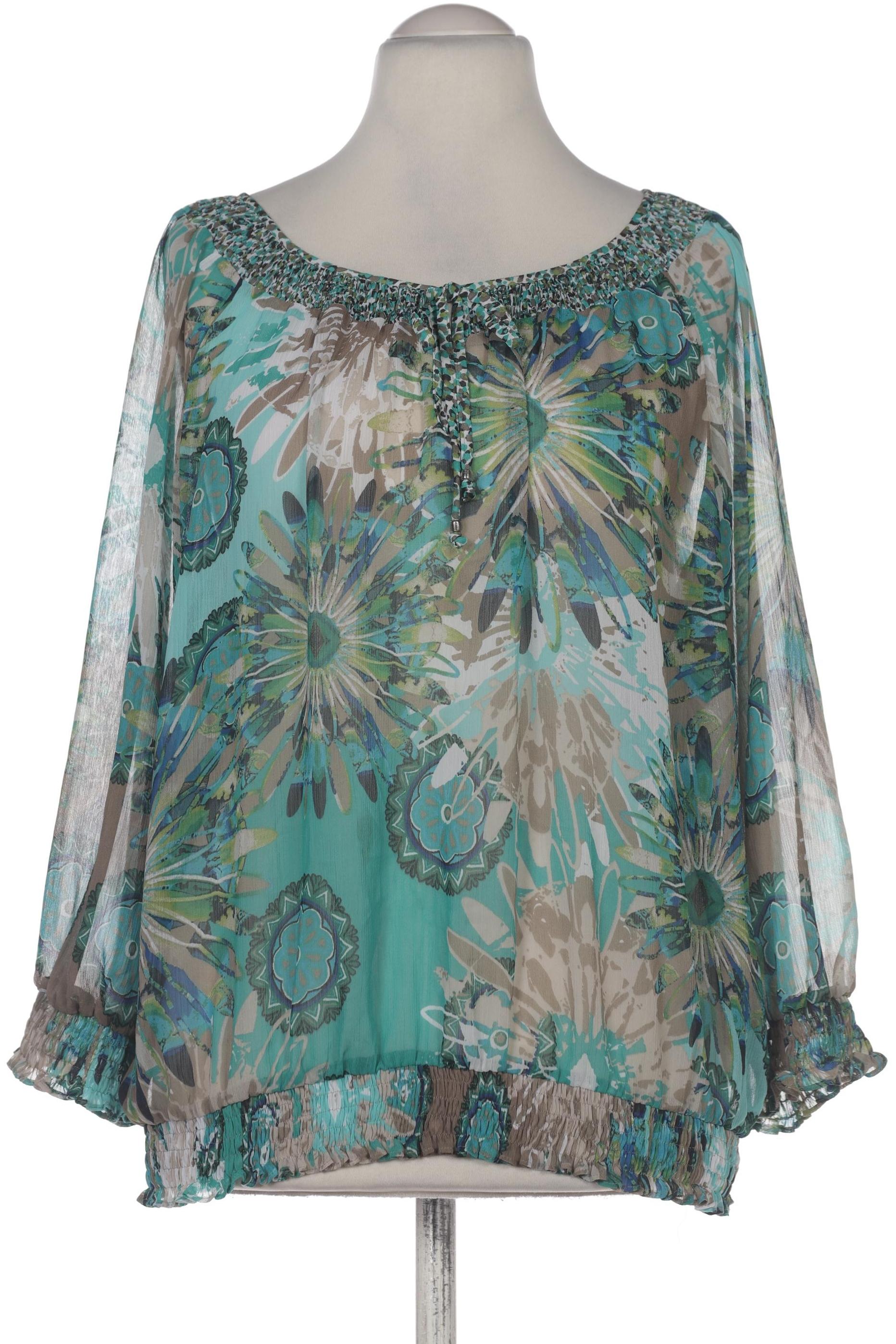 

Gerry Weber Damen Bluse, türkis, Gr. 48