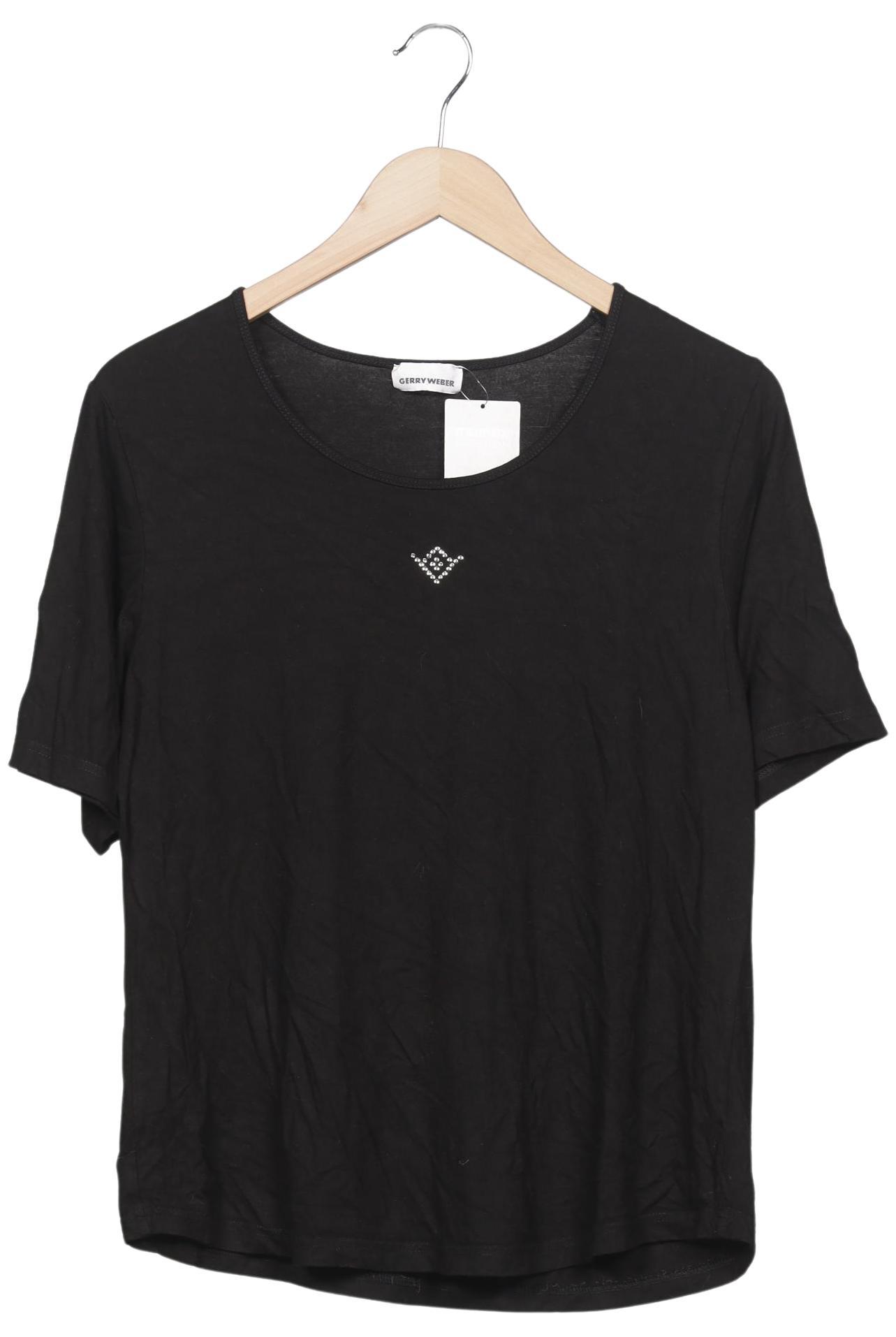 

Gerry Weber Damen T-Shirt, schwarz, Gr. 44