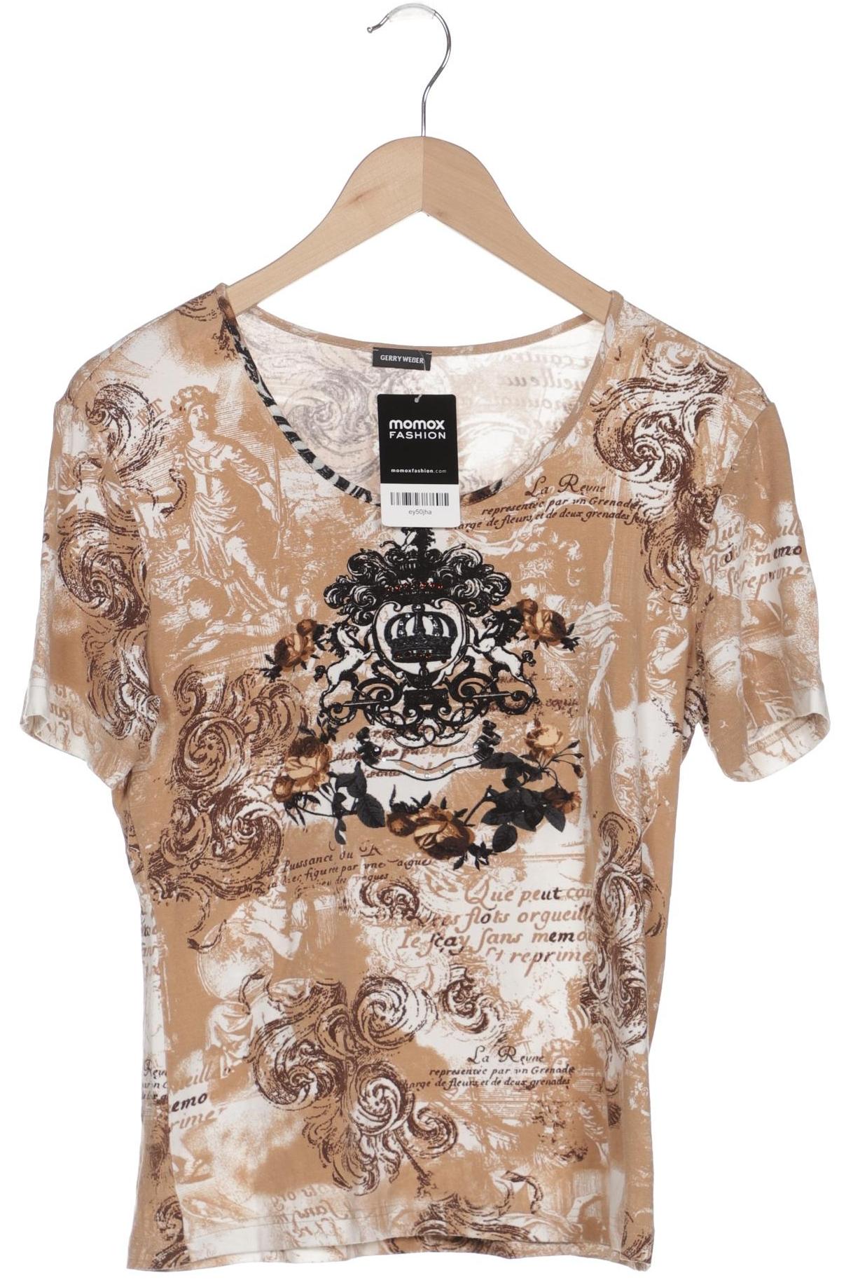 

Gerry Weber Damen T-Shirt, beige, Gr. 38