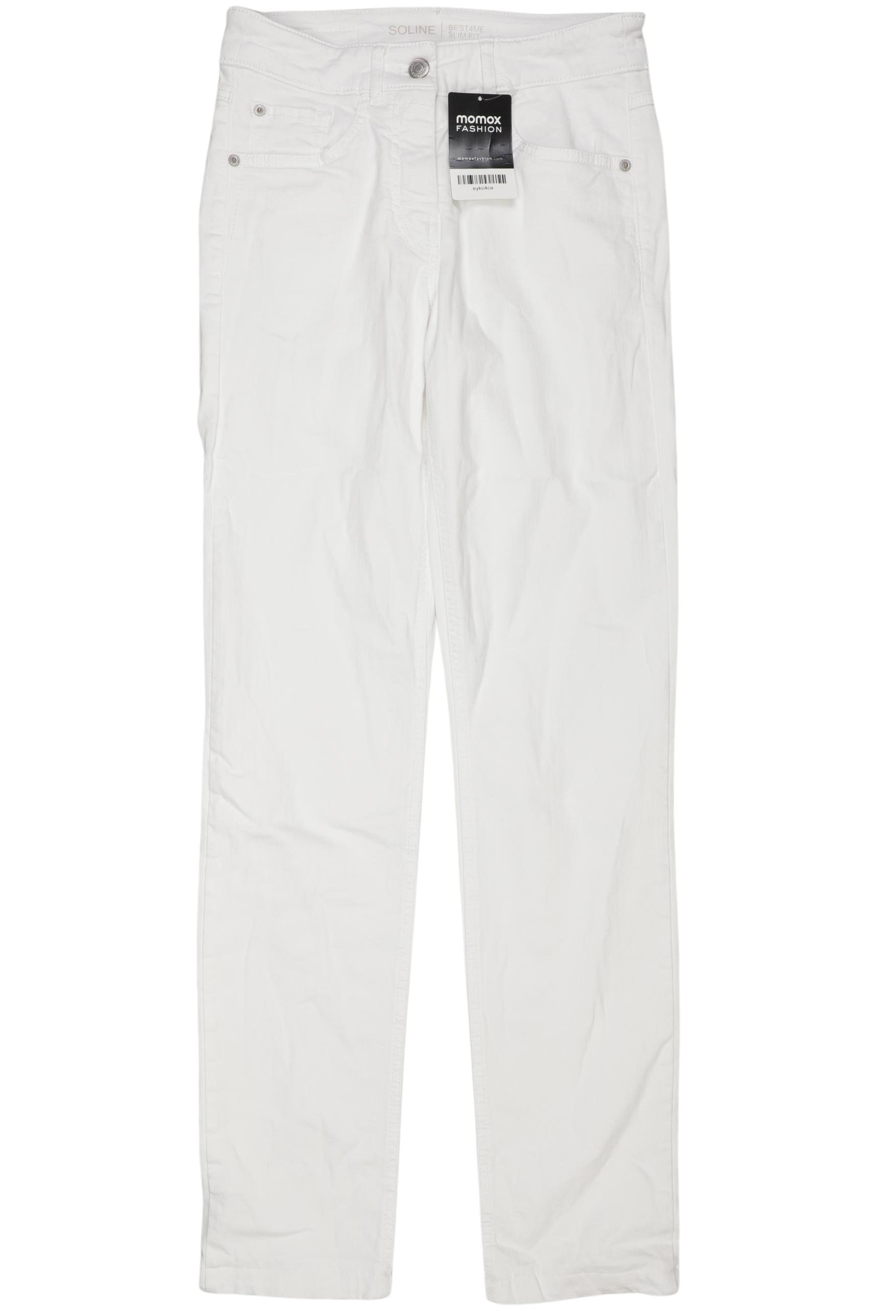 

Gerry Weber Damen Jeans, weiß, Gr. 24