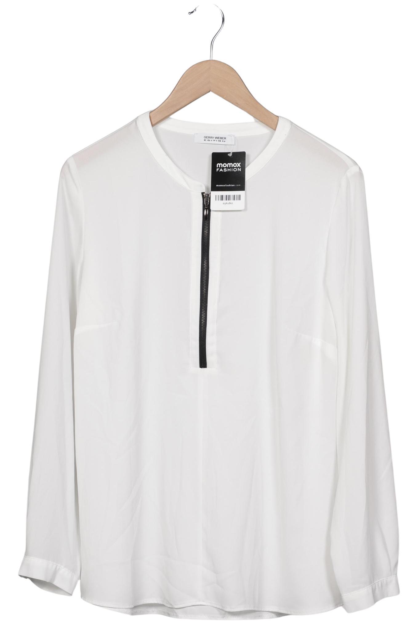 

Gerry Weber Damen Bluse, weiß, Gr. 44