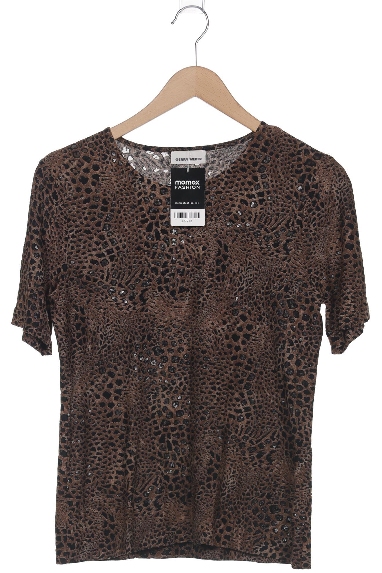 

Gerry Weber Damen T-Shirt, braun, Gr. 38