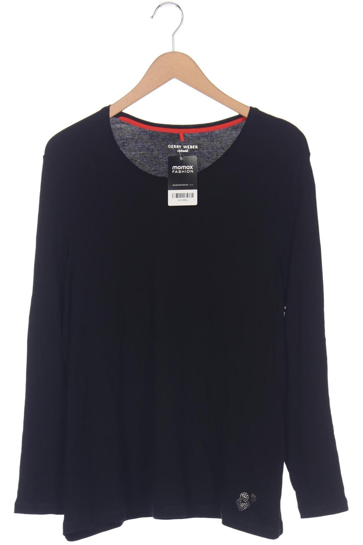 

Gerry Weber Damen Langarmshirt, schwarz, Gr. 38