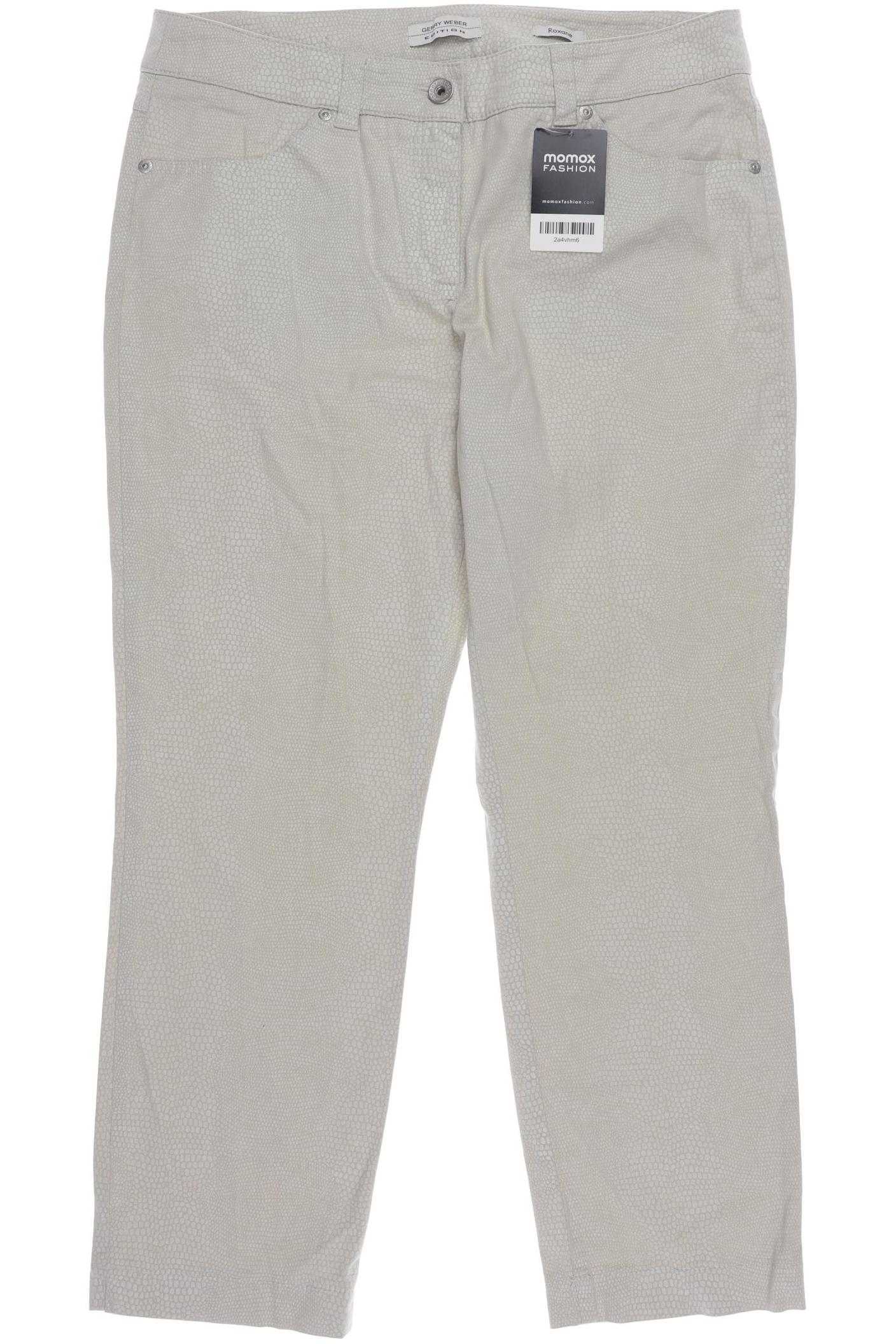 

Gerry Weber Damen Stoffhose, beige, Gr. 42