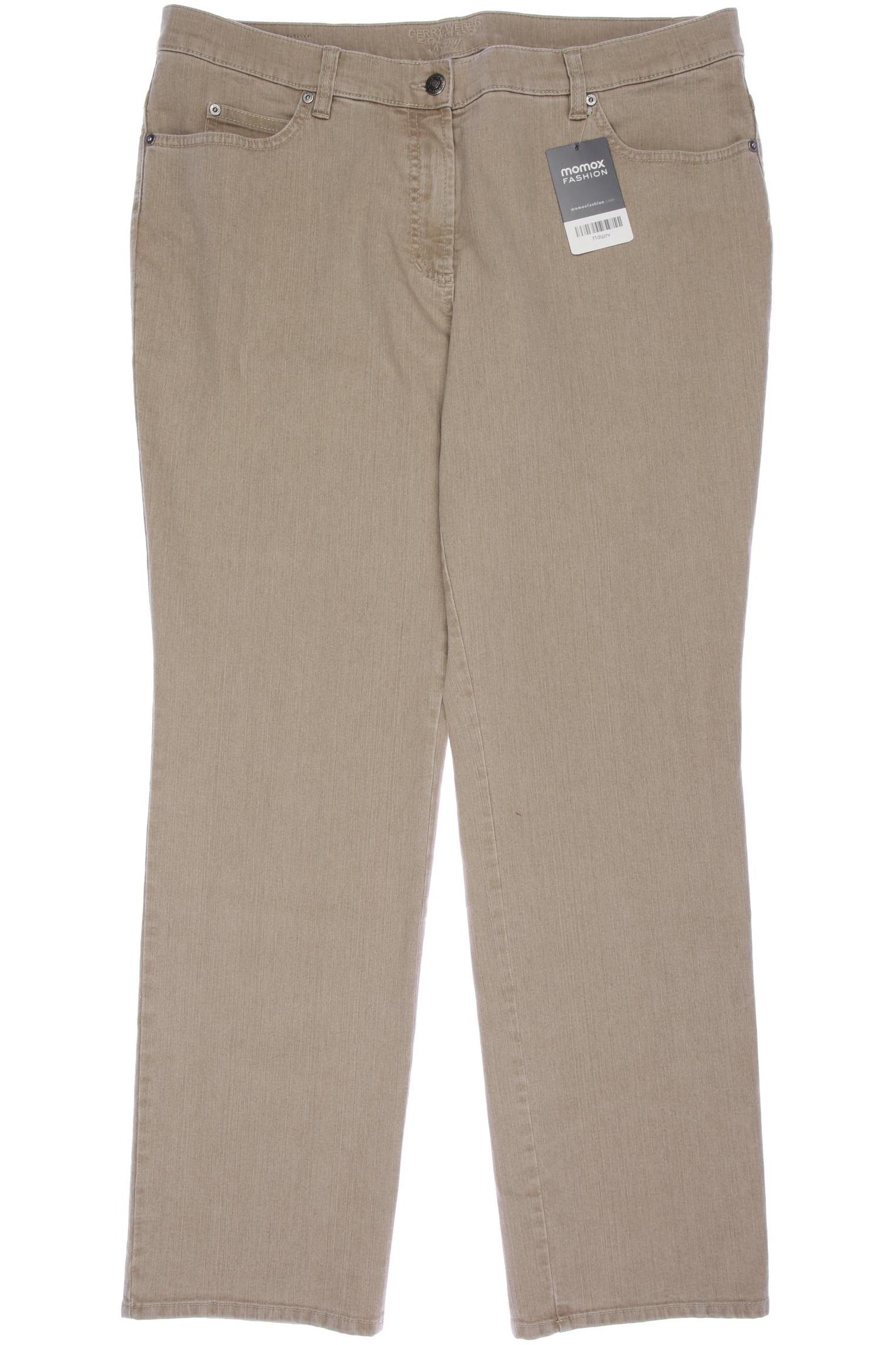 

Gerry Weber Damen Jeans, beige, Gr. 46