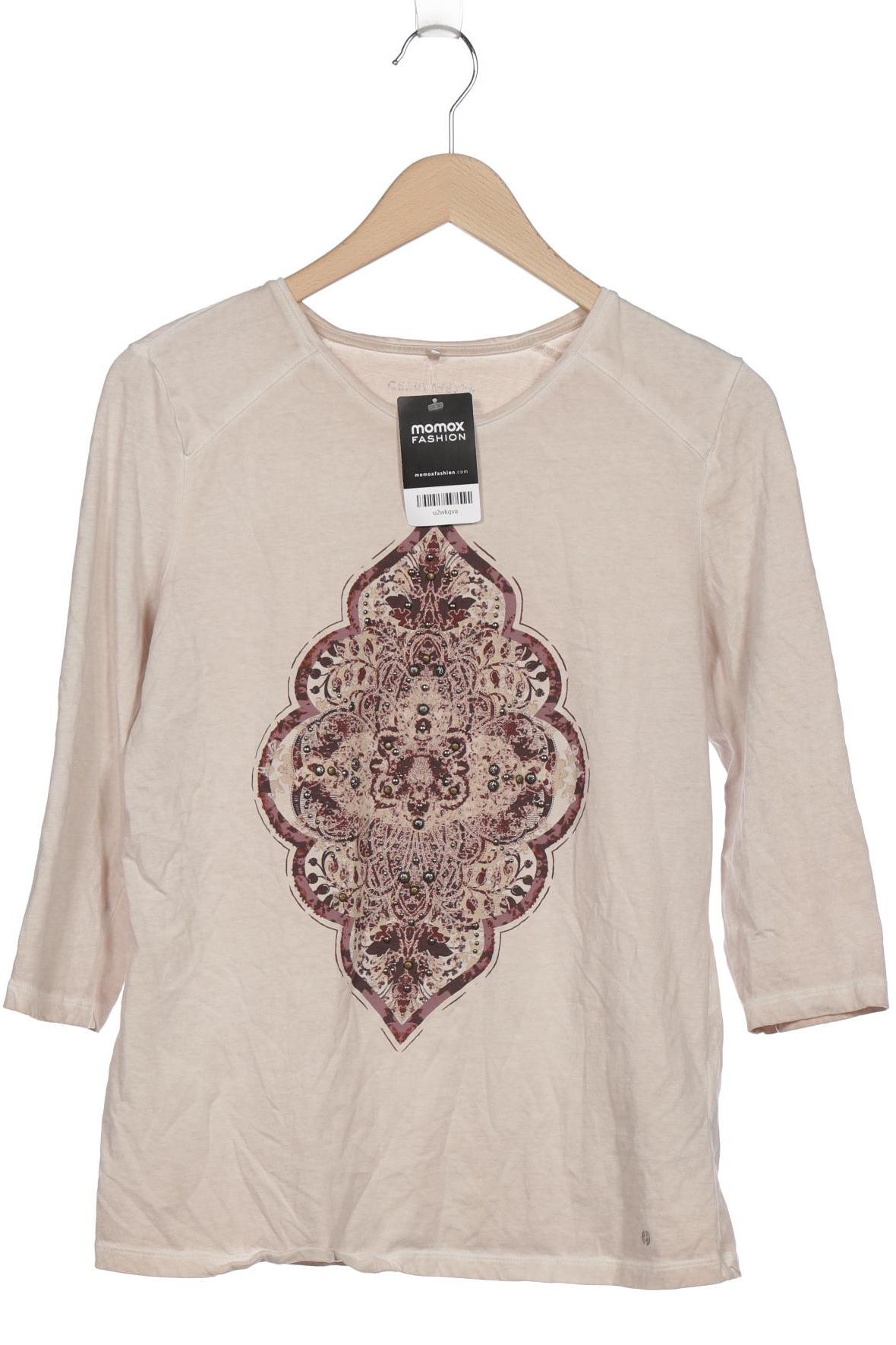 

Gerry Weber Damen Langarmshirt, beige, Gr. 42