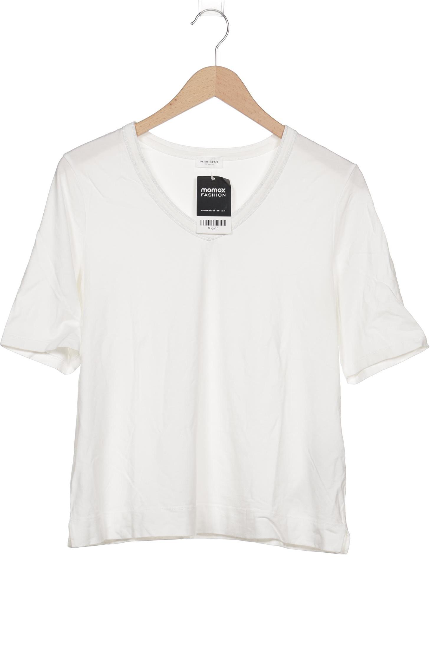 

Gerry Weber Damen T-Shirt, weiß, Gr. 44