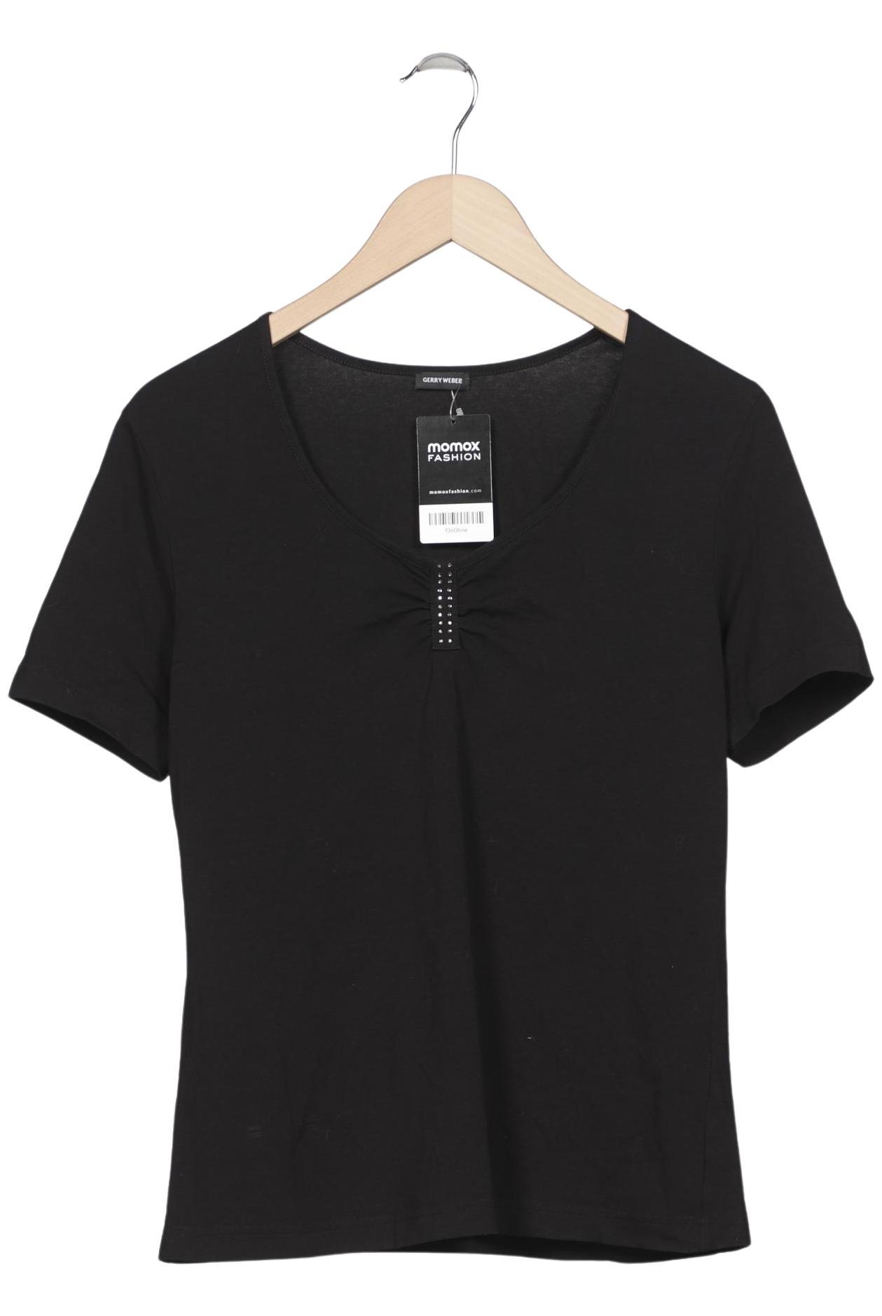 

Gerry Weber Damen T-Shirt, schwarz, Gr. 40