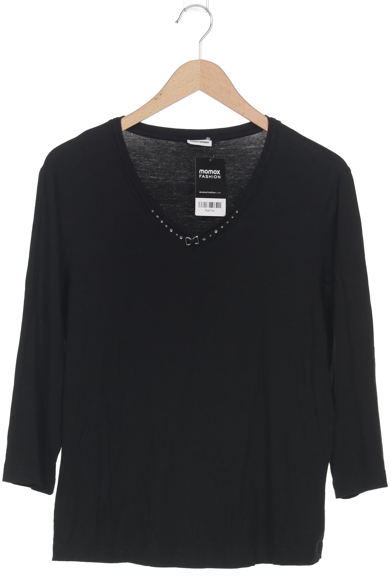 

Gerry Weber Damen Langarmshirt, schwarz, Gr. 40