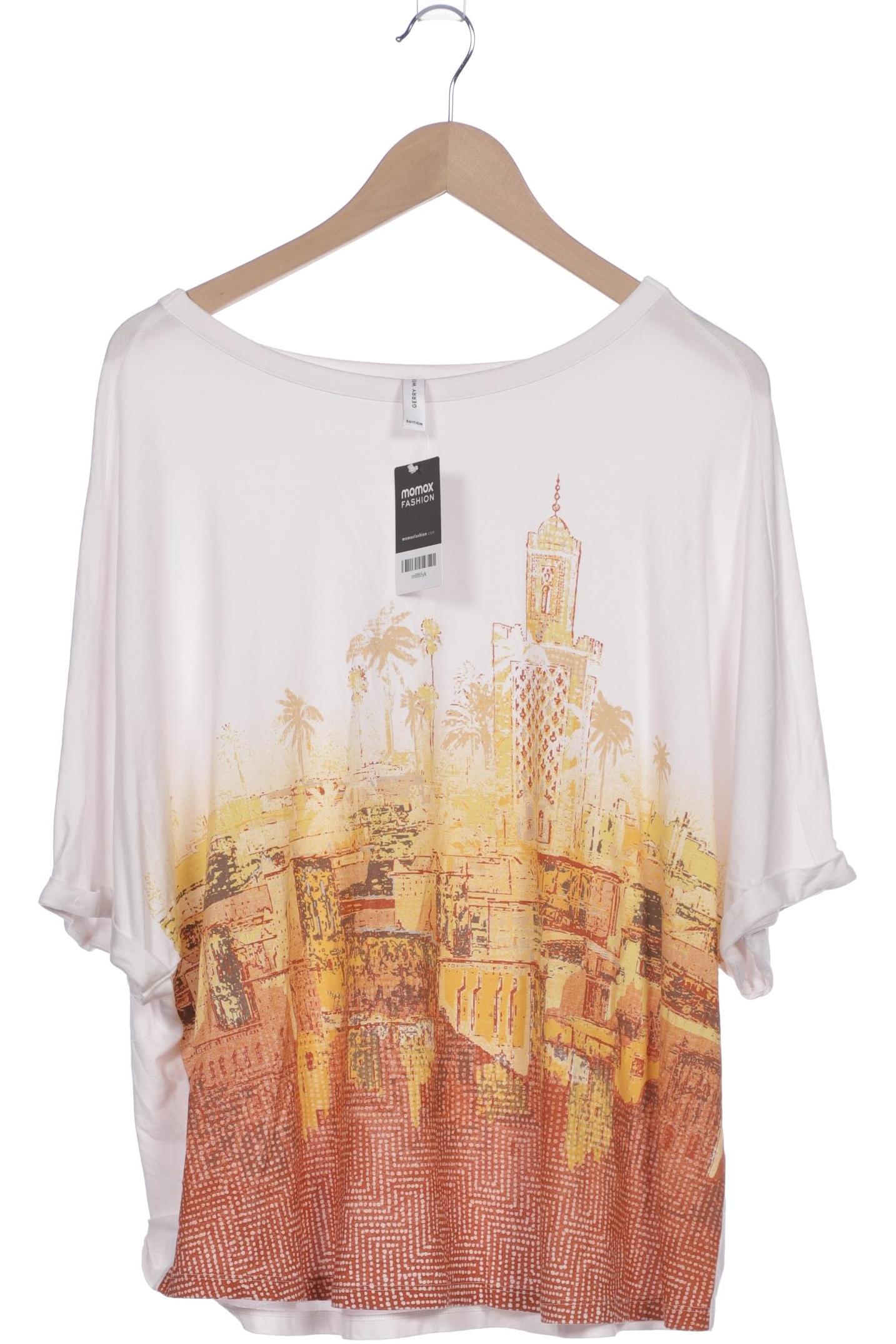 

Gerry Weber Damen T-Shirt, weiß, Gr. 48