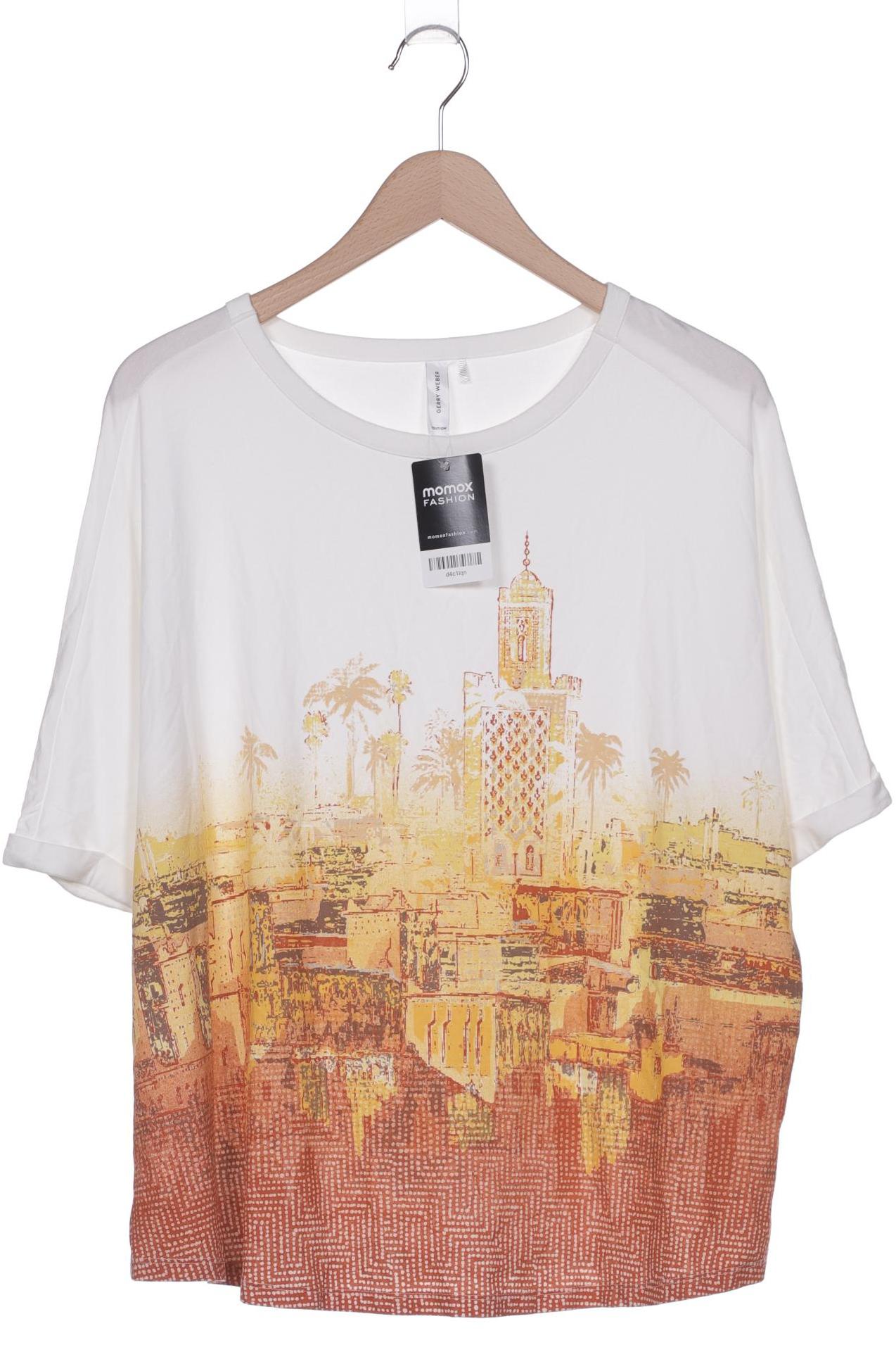 

Gerry Weber Damen T-Shirt, weiß, Gr. 48
