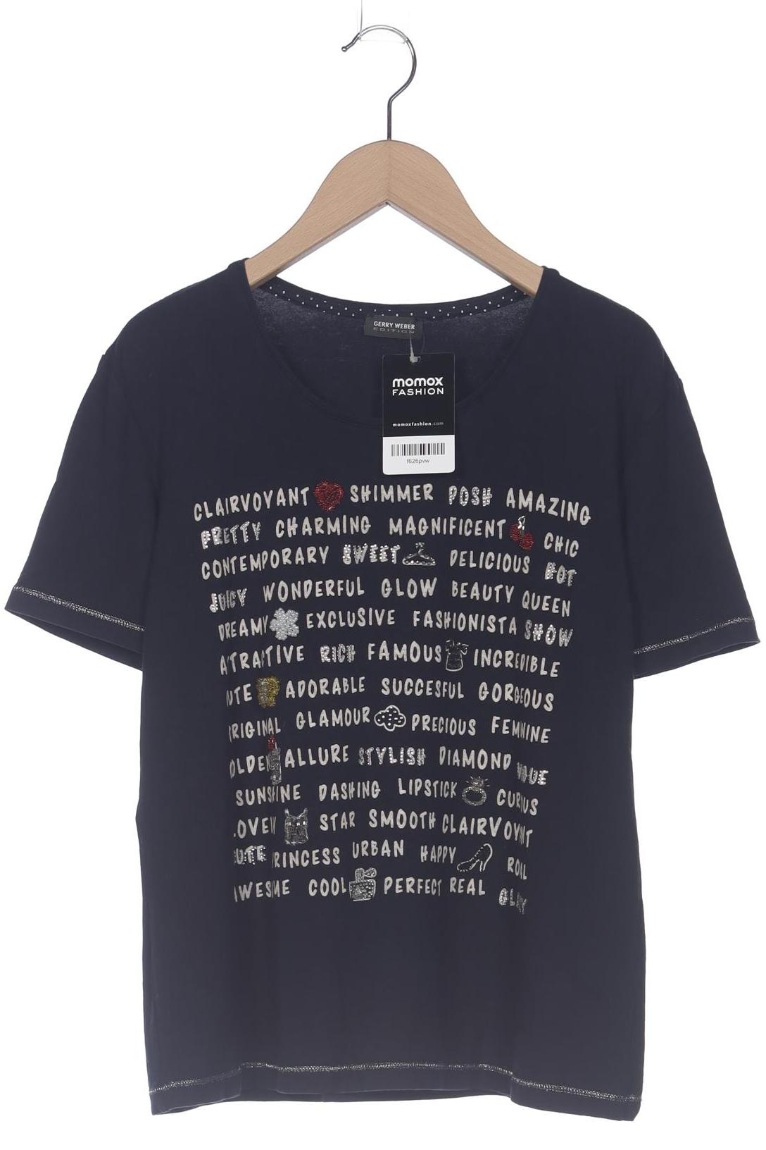 

Gerry Weber Damen T-Shirt, marineblau, Gr. 38