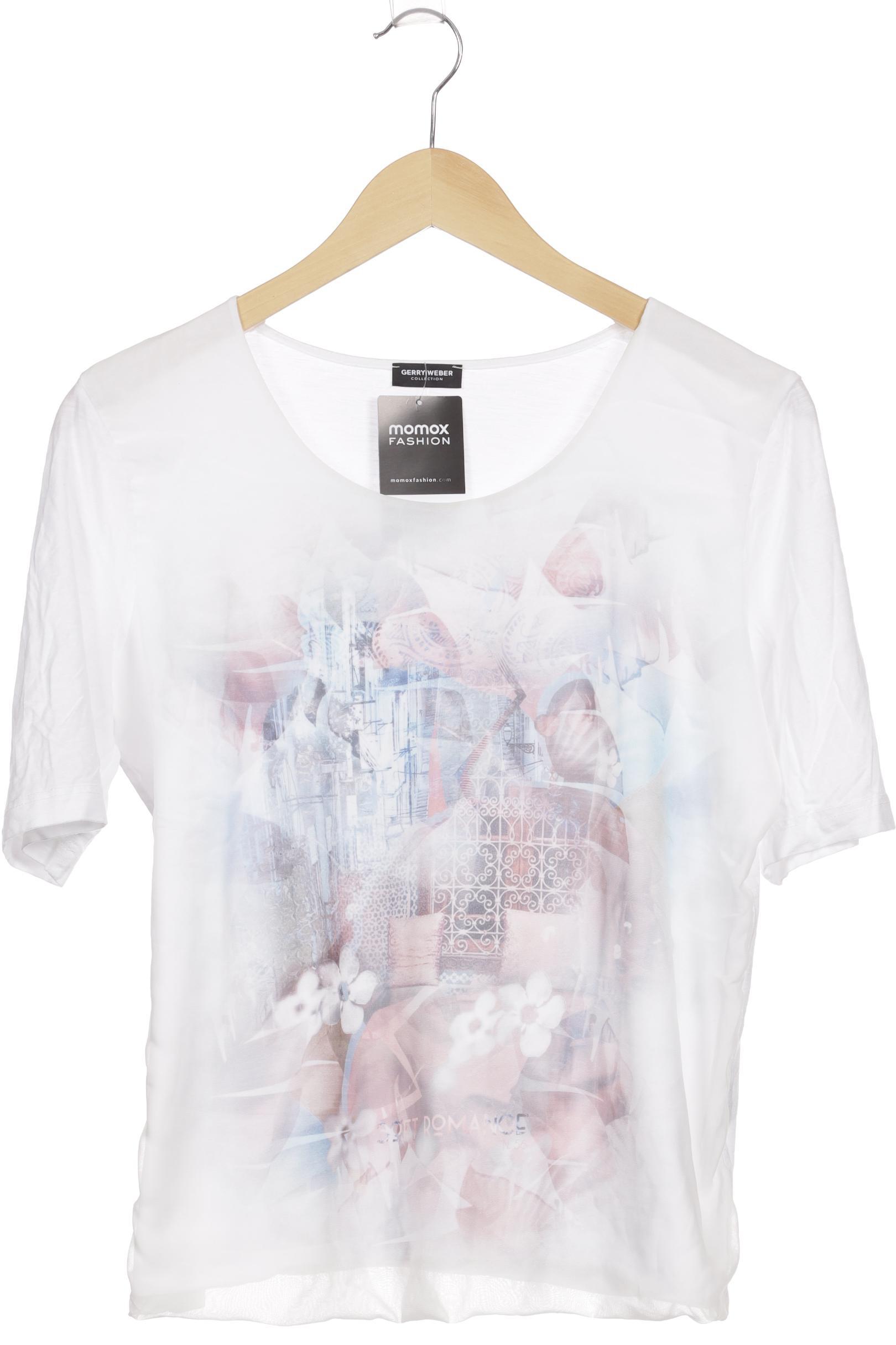 

Gerry Weber Damen T-Shirt, weiß, Gr. 38