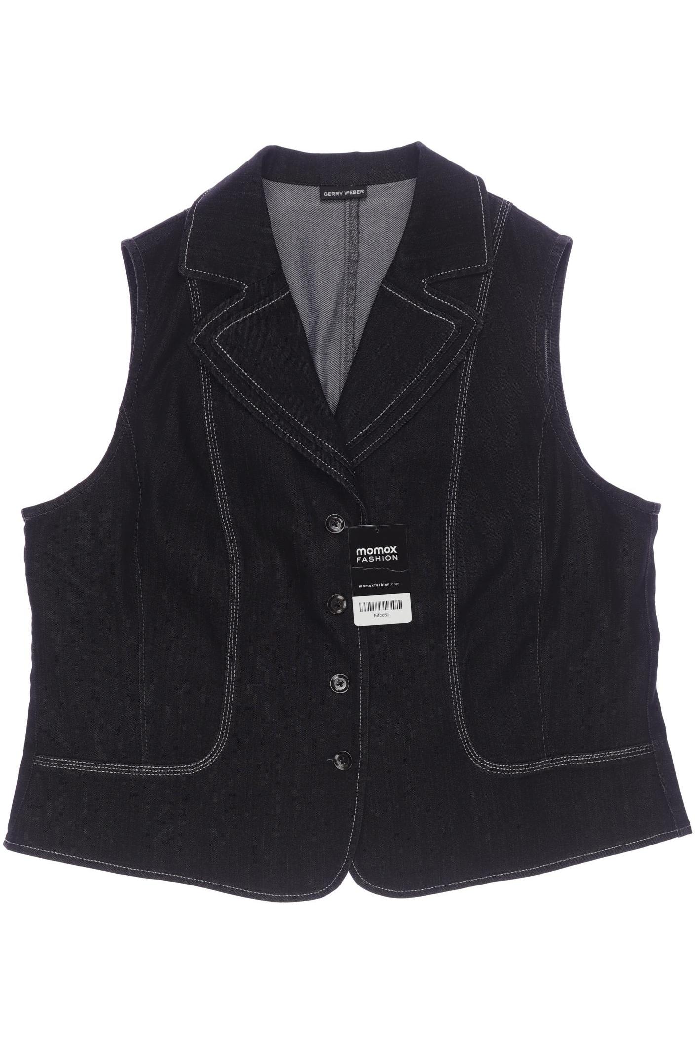 

Gerry Weber Damen Weste, schwarz, Gr. 48