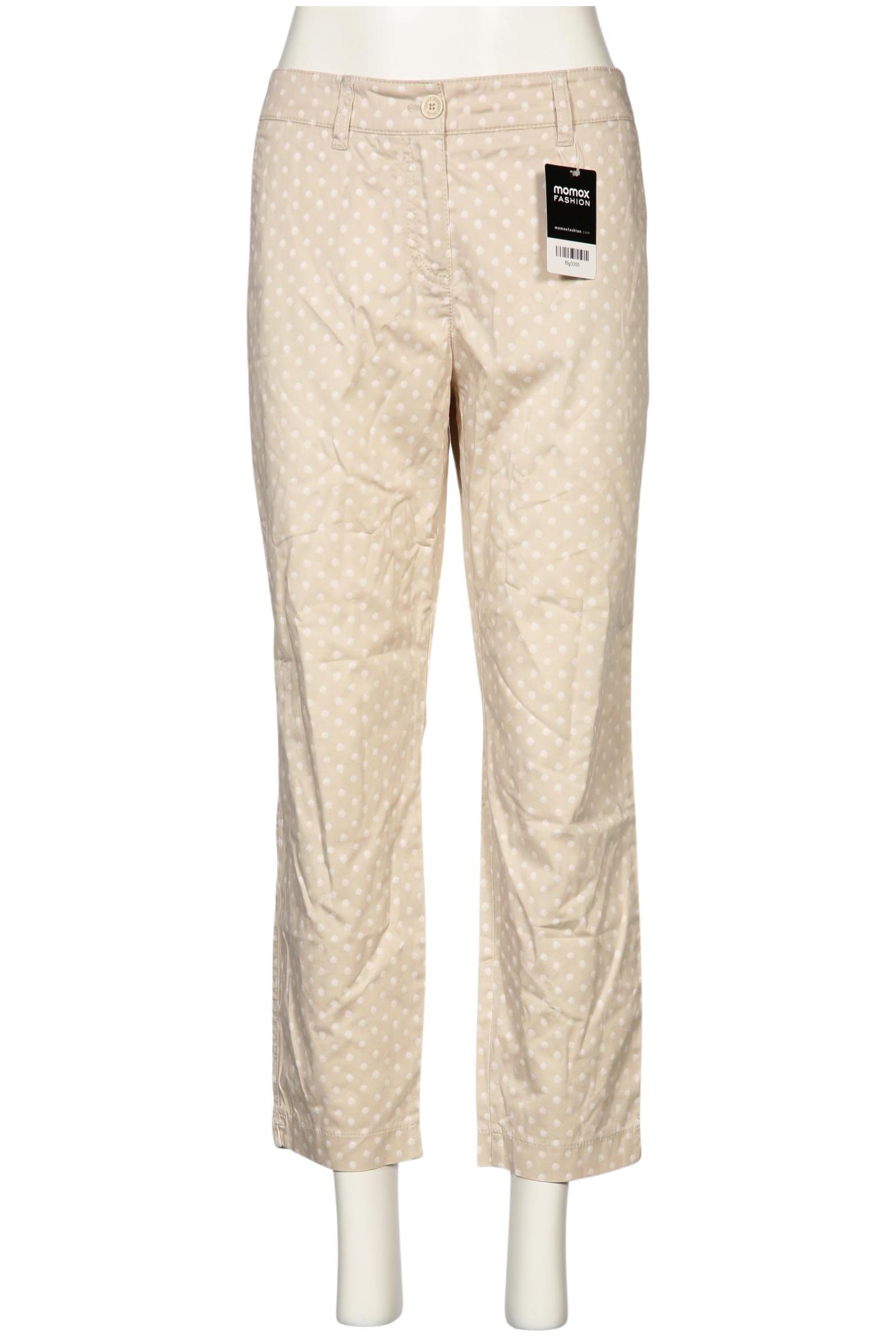 

Gerry Weber Damen Stoffhose, beige, Gr. 42