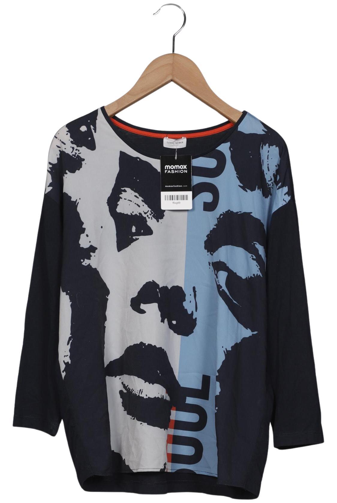 

Gerry Weber Damen Langarmshirt, marineblau, Gr. 36