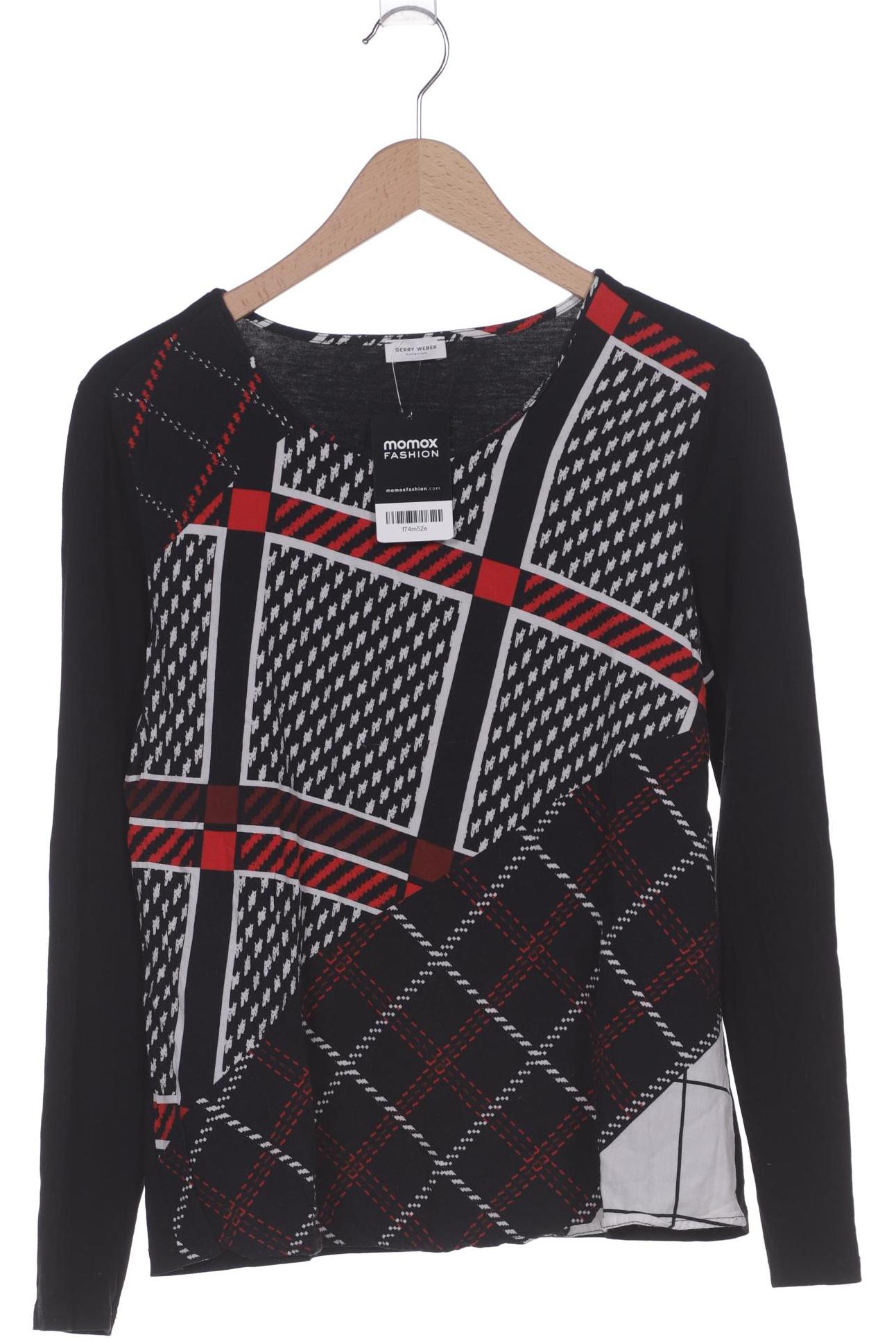 

Gerry Weber Damen Langarmshirt, schwarz, Gr. 38