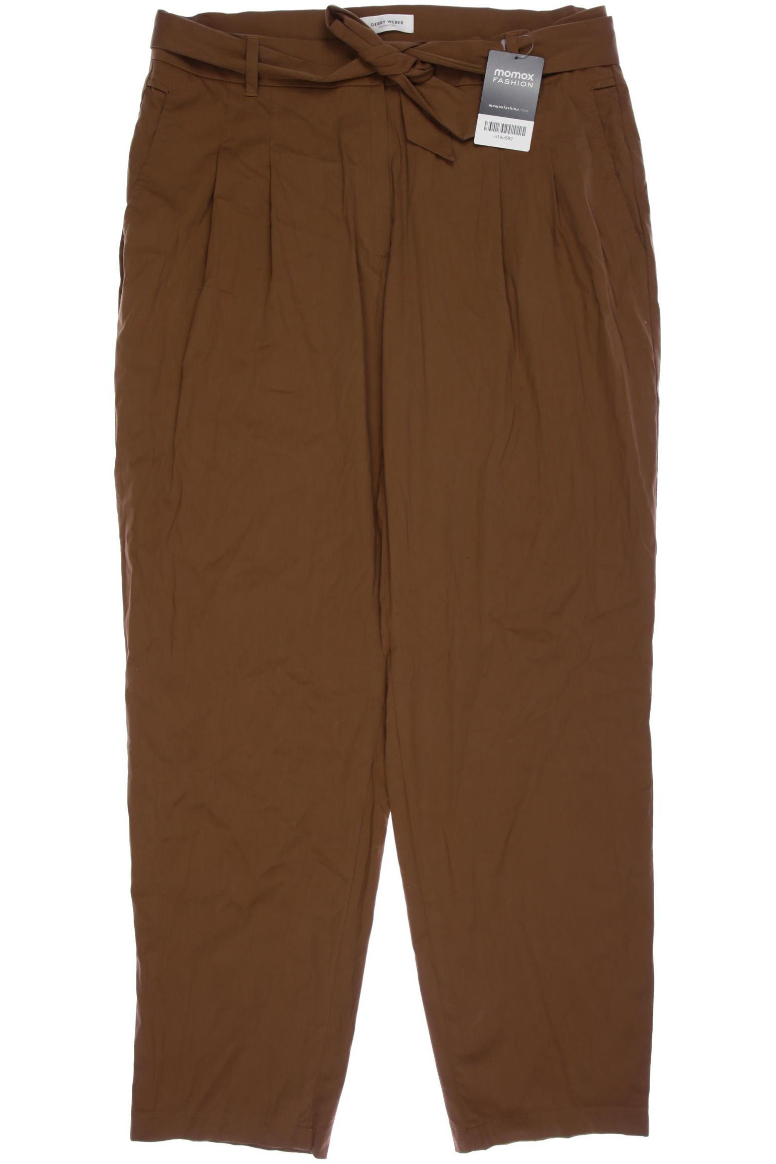 

Gerry Weber Damen Stoffhose, braun, Gr. 42