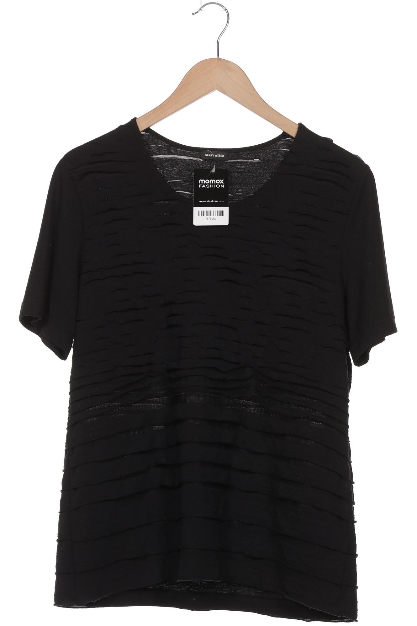 

Gerry Weber Damen T-Shirt, schwarz, Gr. 44