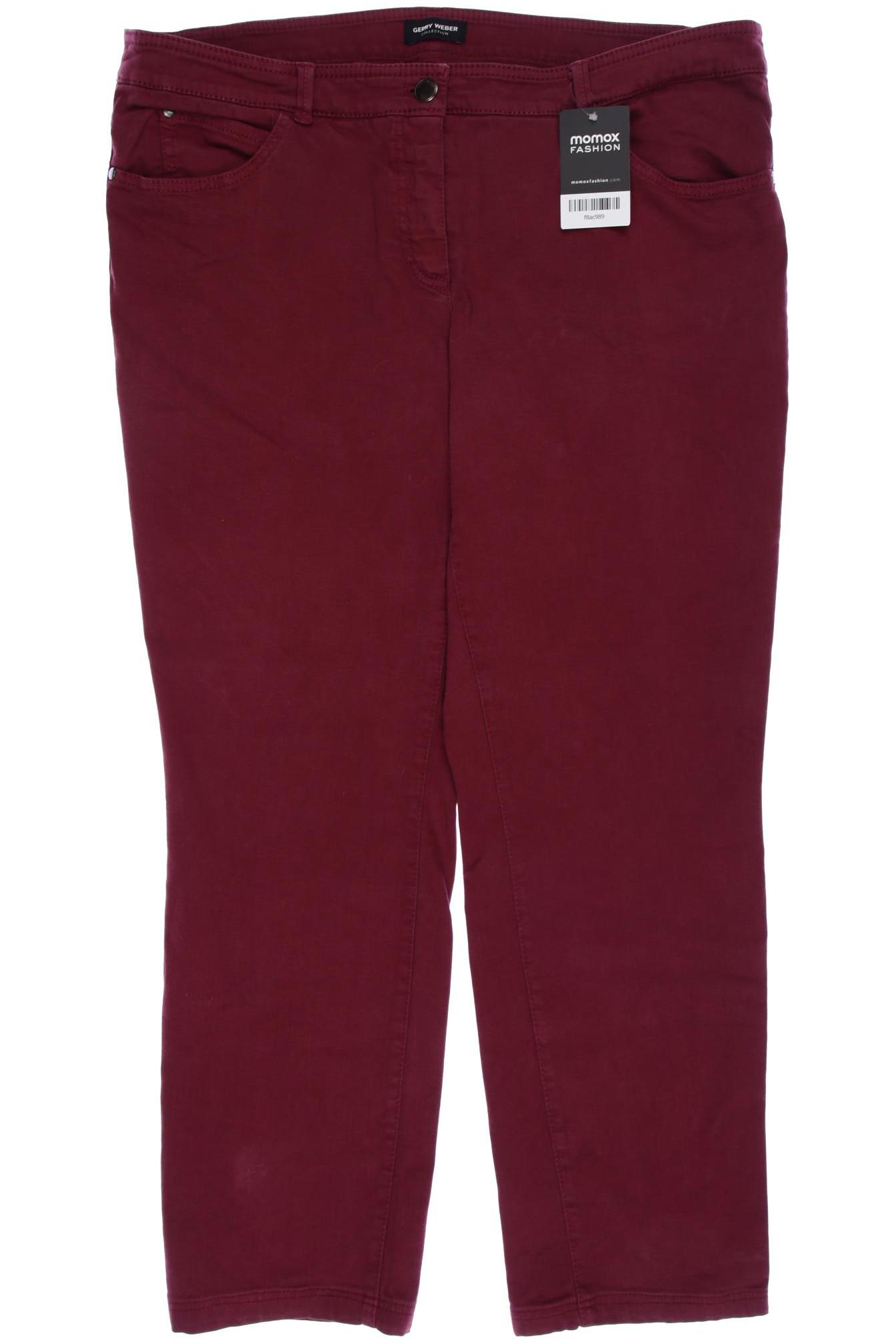 

Gerry Weber Damen Jeans, bordeaux, Gr. 46