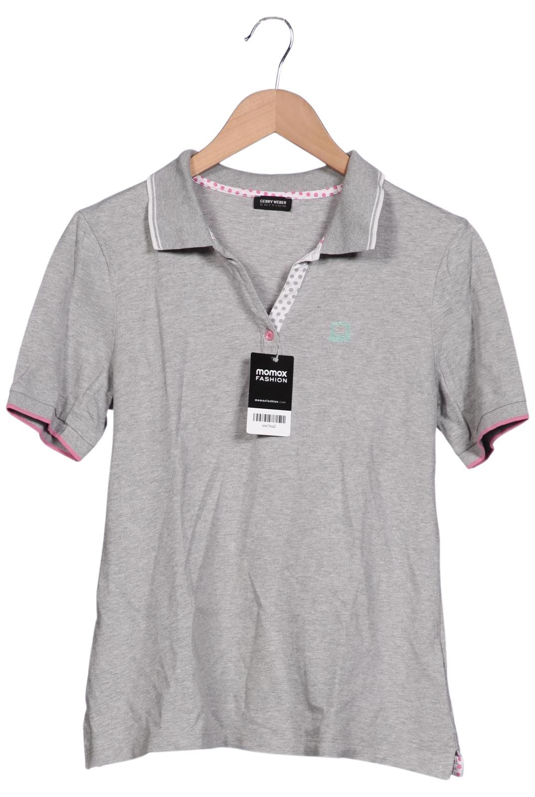 

Gerry Weber Damen Poloshirt, grau, Gr. 40