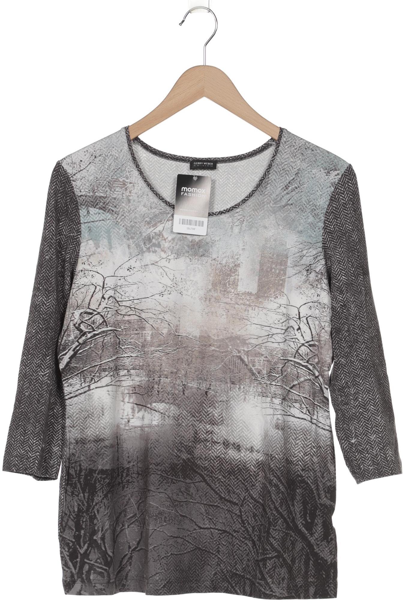 

Gerry Weber Damen Langarmshirt, grau, Gr. 42