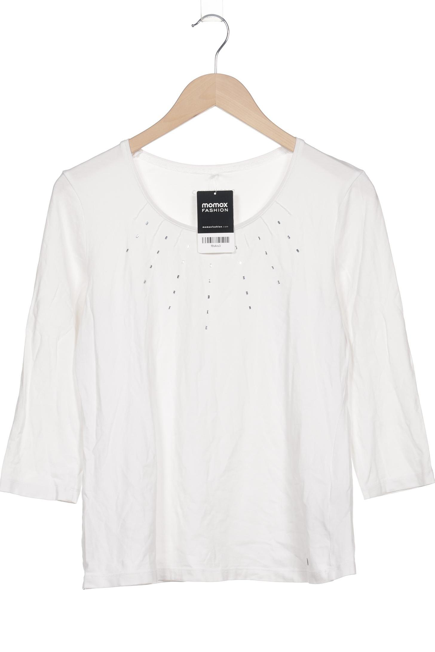 

Gerry Weber Damen Langarmshirt, weiß, Gr. 40