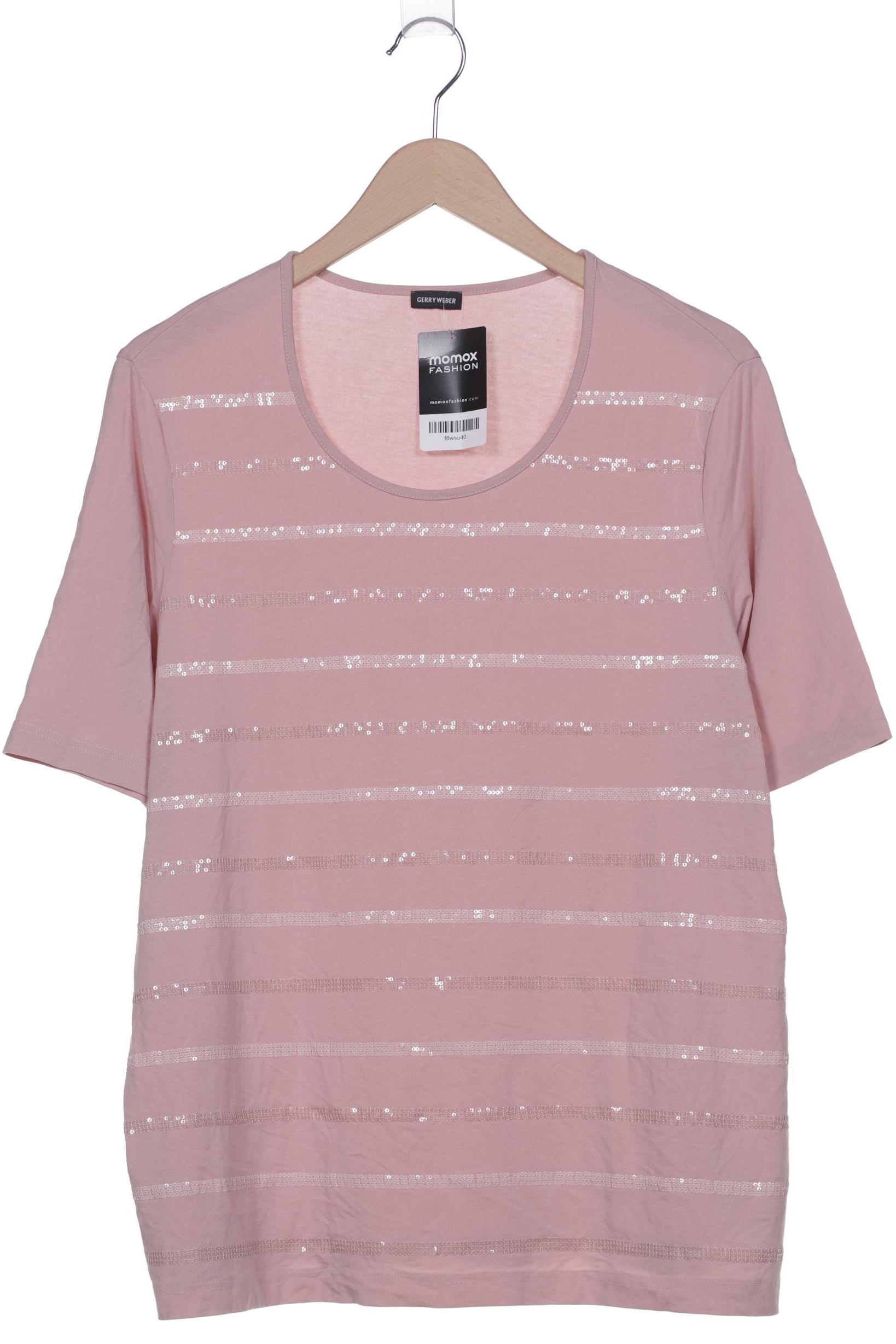 

Gerry Weber Damen T-Shirt, pink, Gr. 48