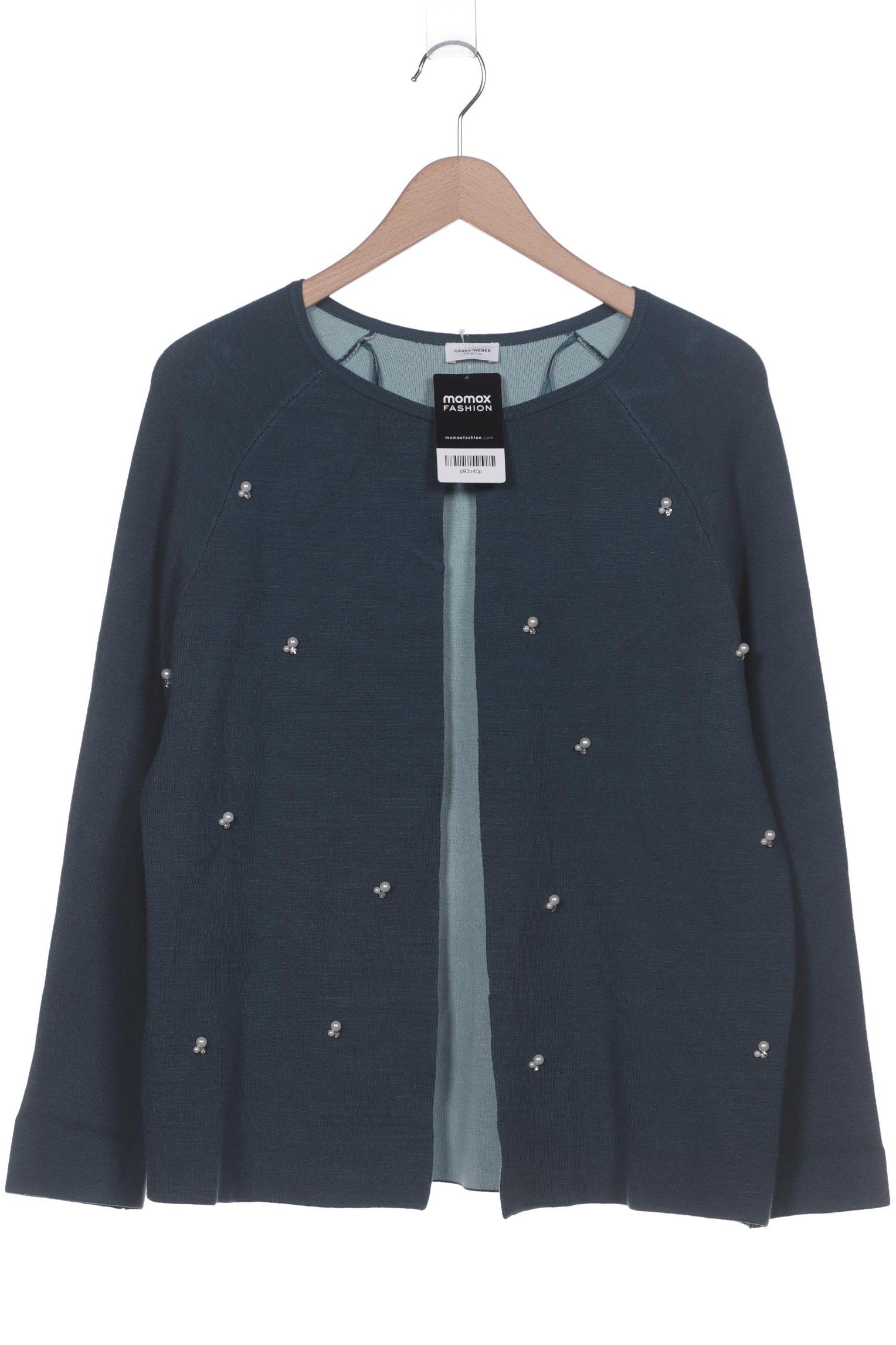 

Gerry Weber Damen Strickjacke, türkis, Gr. 46