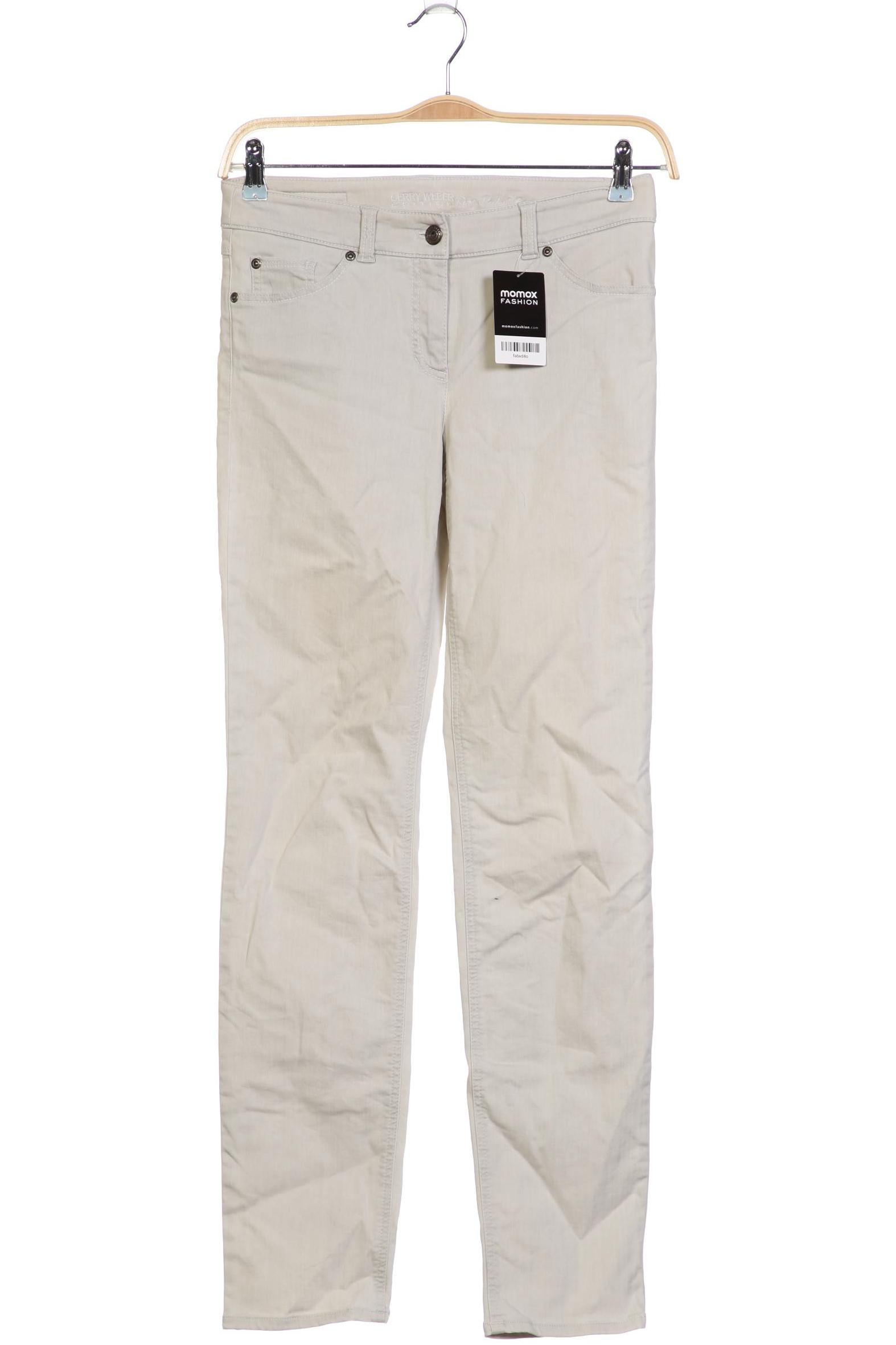 

Gerry Weber Damen Jeans, cremeweiß, Gr. 38