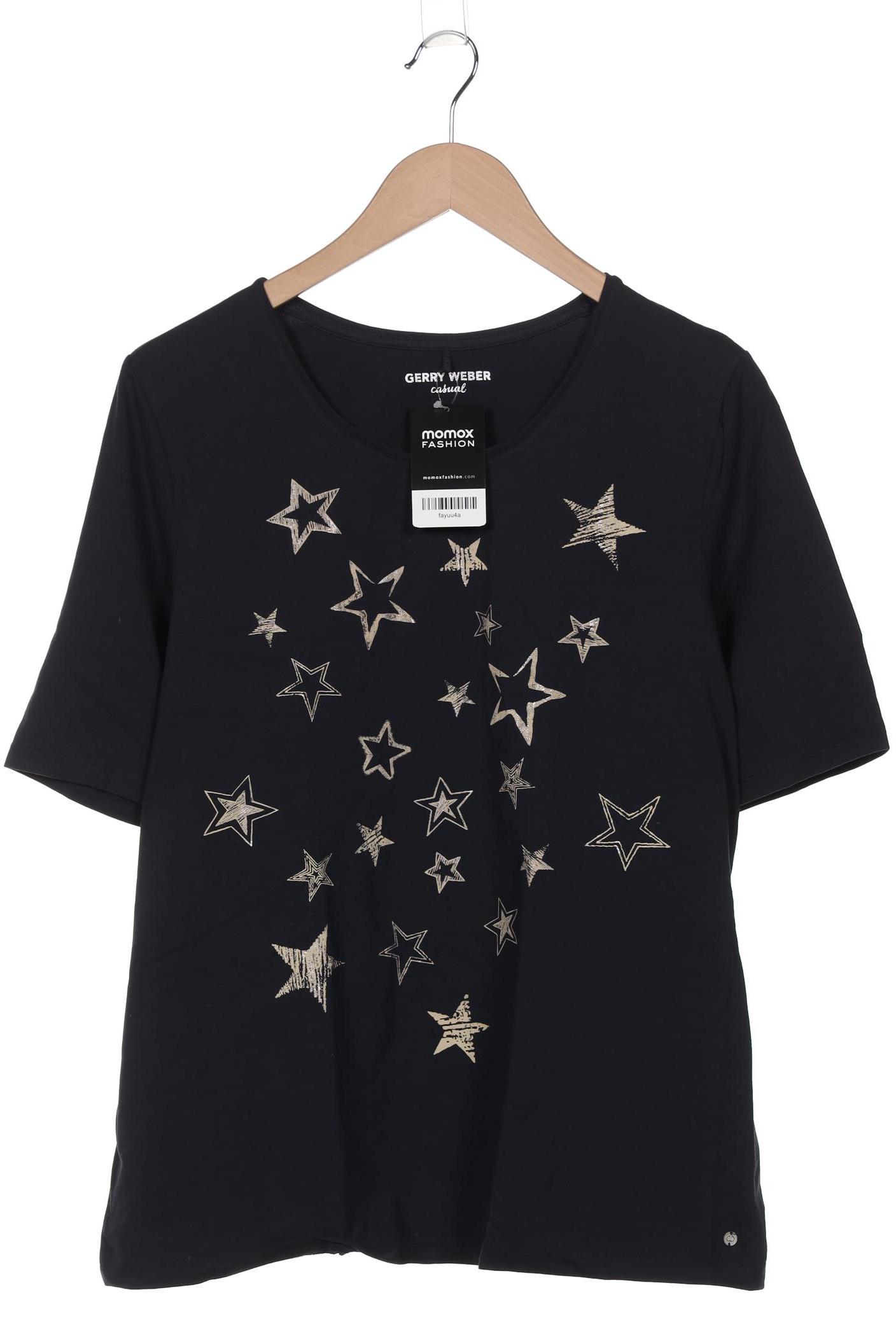 

Gerry Weber Damen T-Shirt, marineblau, Gr. 46