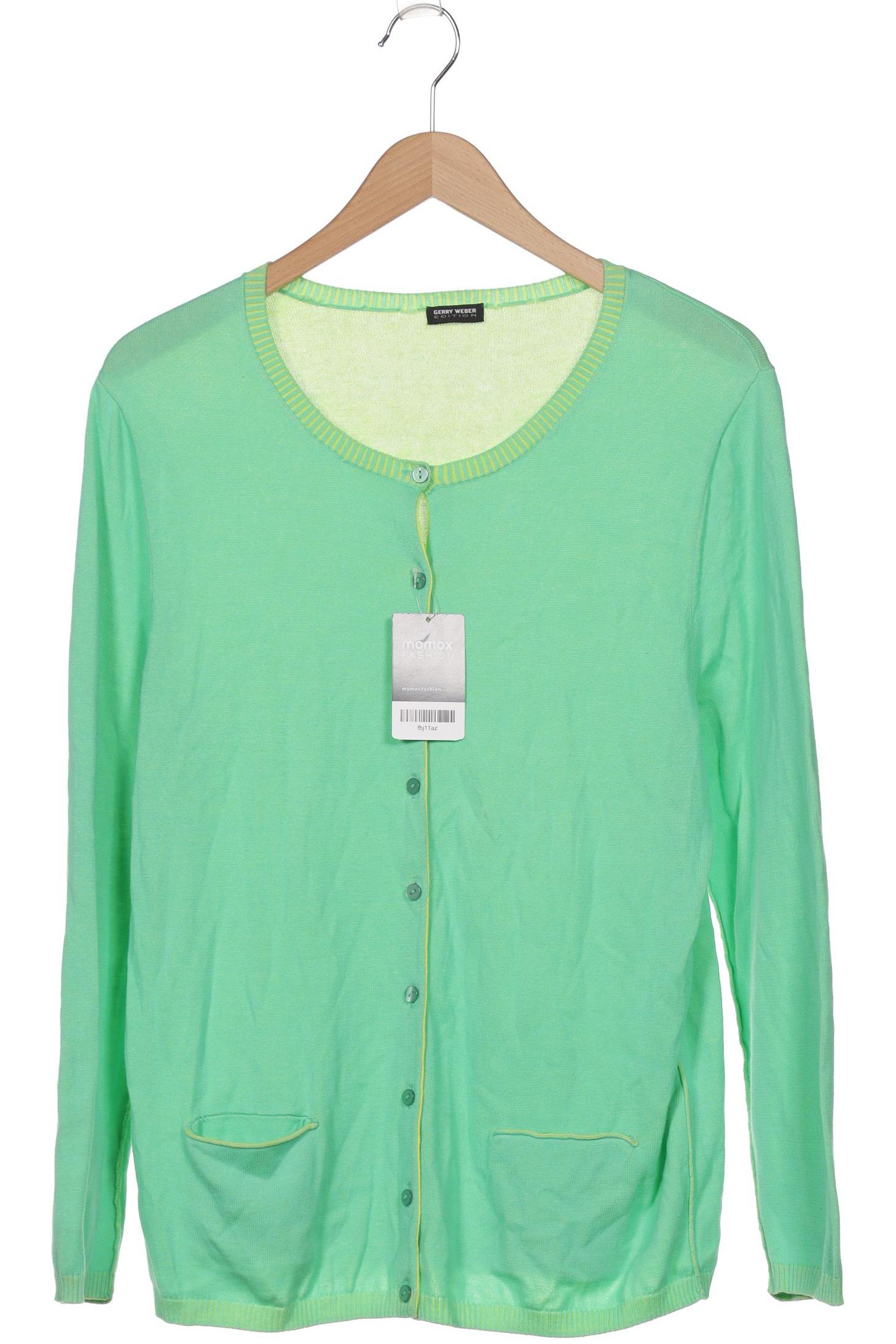 

Gerry Weber Damen Strickjacke, grün, Gr. 44