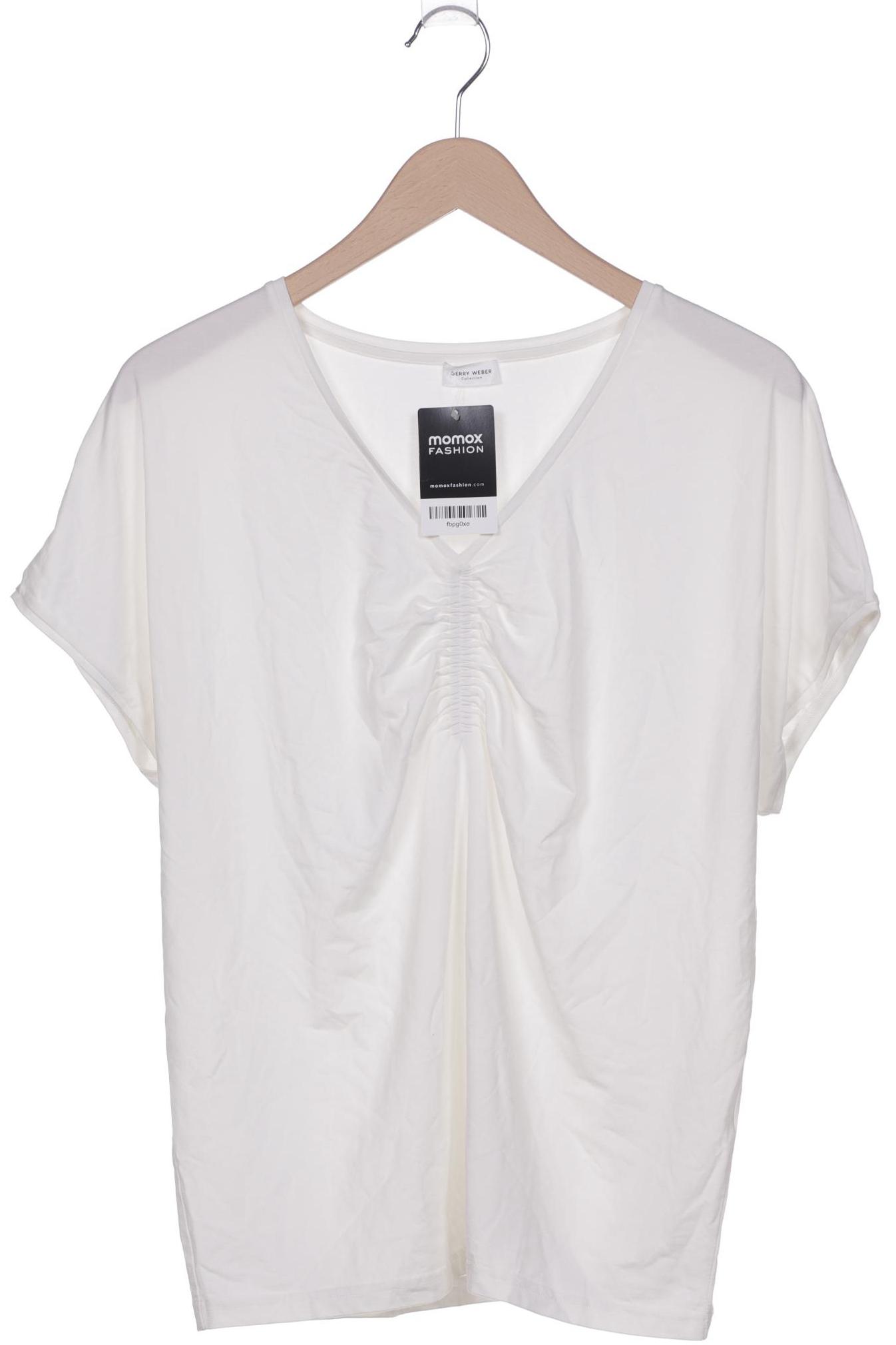 

Gerry Weber Damen T-Shirt, weiß, Gr. 42