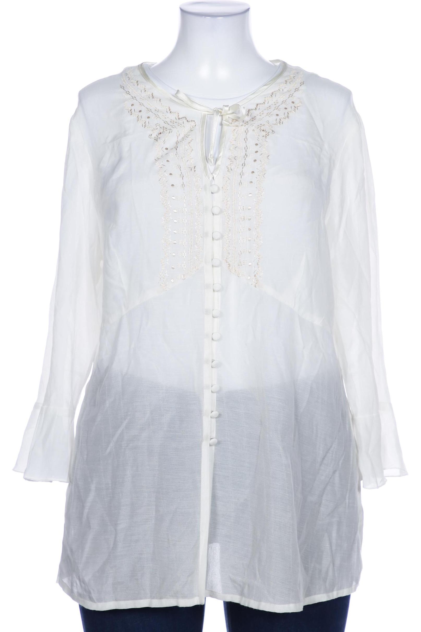 

Gerry Weber Damen Bluse, weiß, Gr. 46