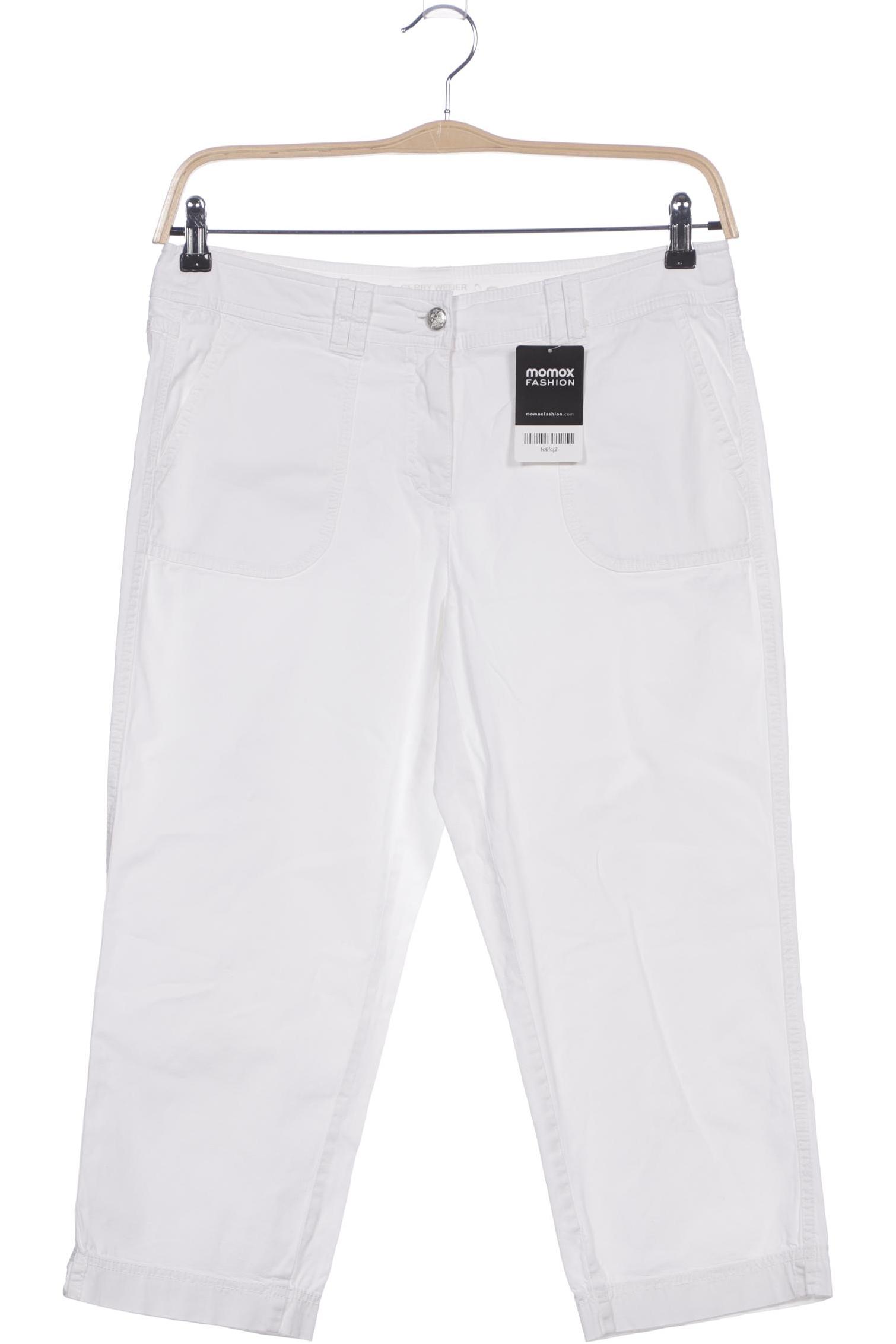 

Gerry Weber Damen Stoffhose, weiß, Gr. 42