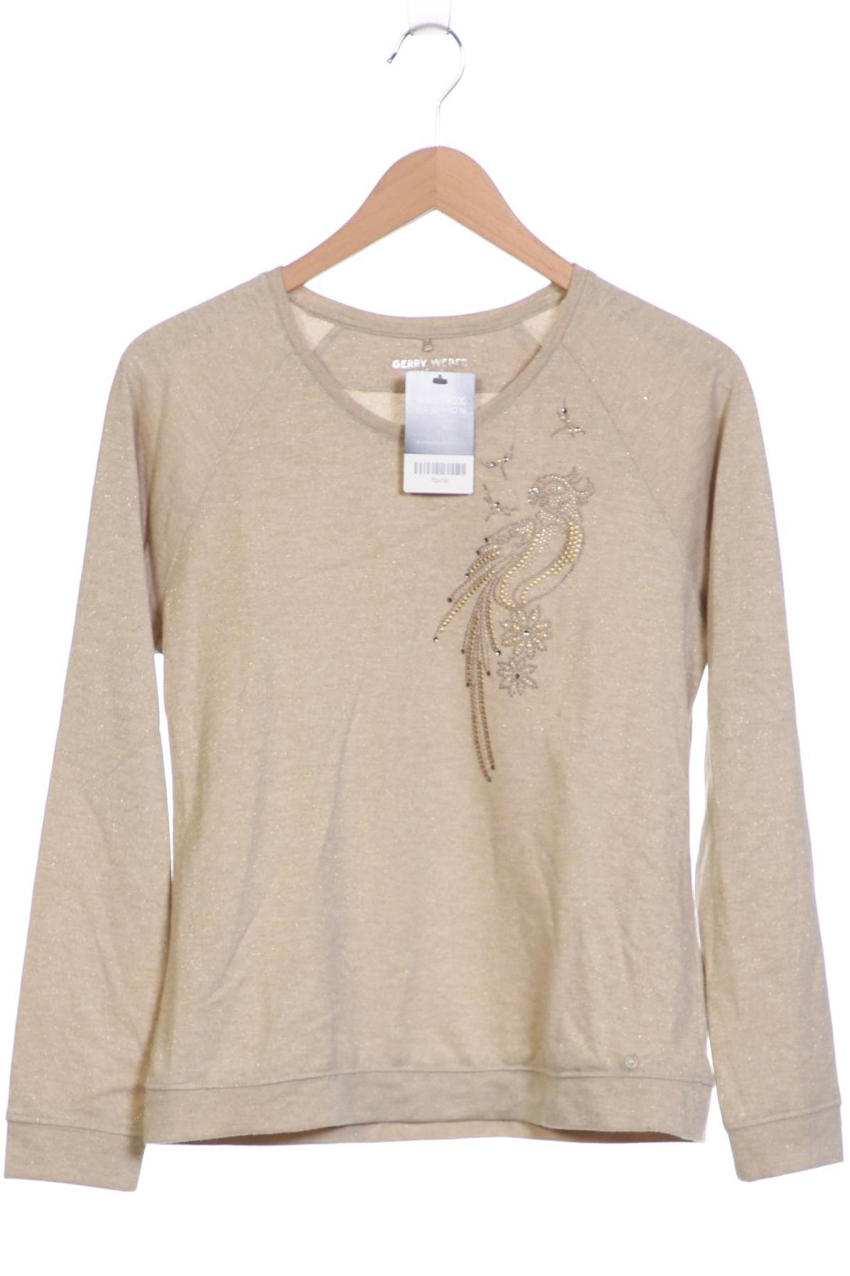 

Gerry Weber Damen Langarmshirt, beige, Gr. 40