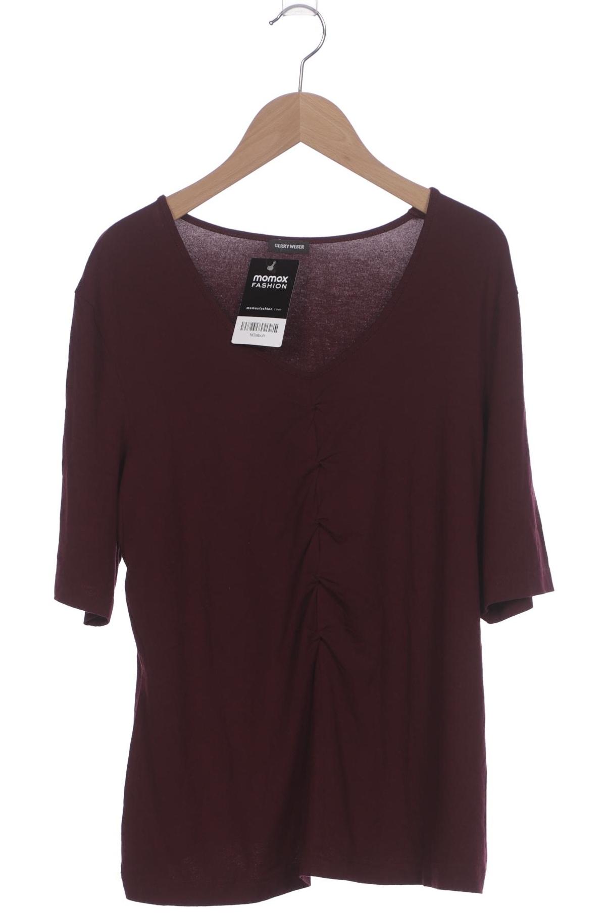 

Gerry Weber Damen T-Shirt, bordeaux, Gr. 42