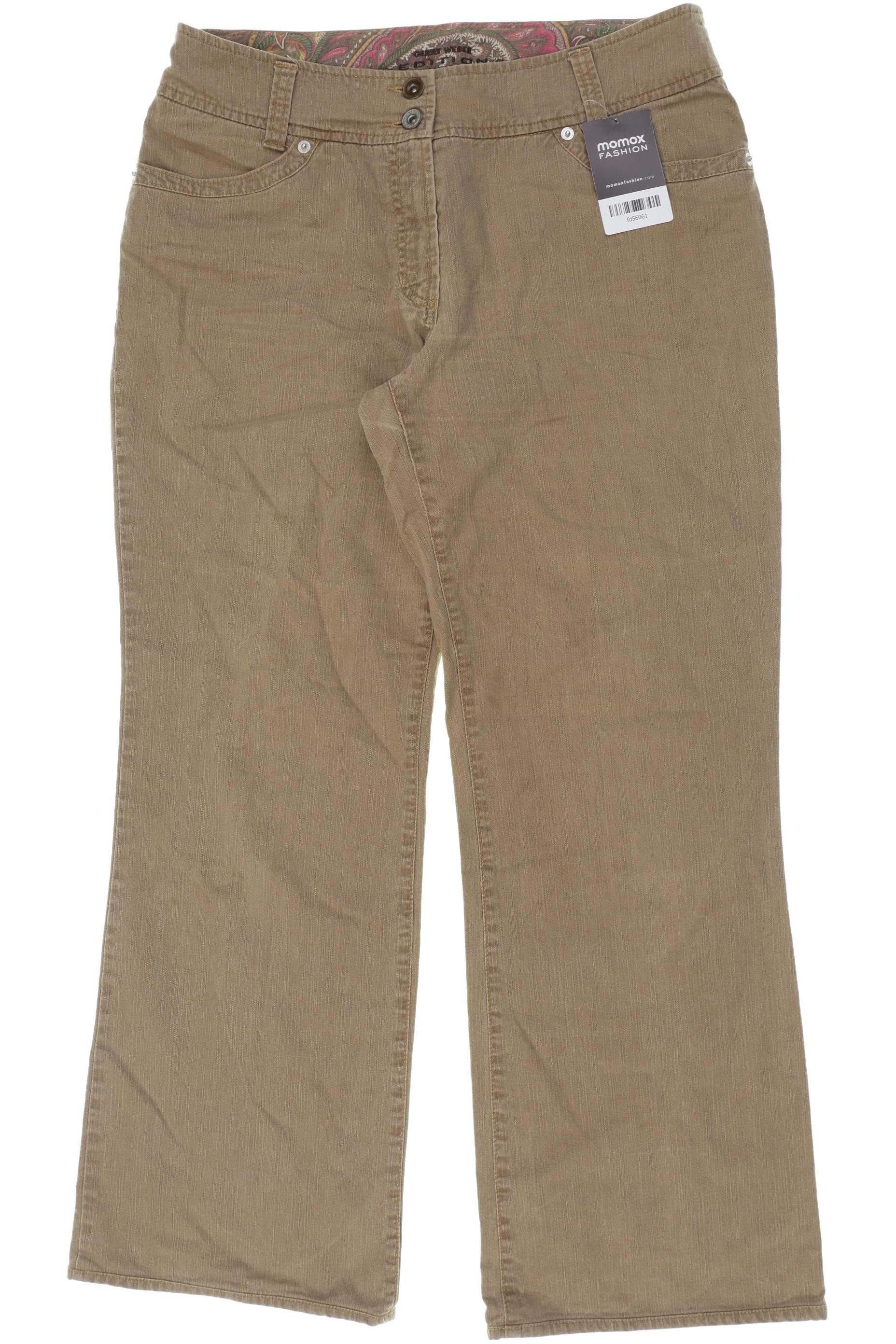 

Gerry Weber Damen Jeans, beige, Gr. 40