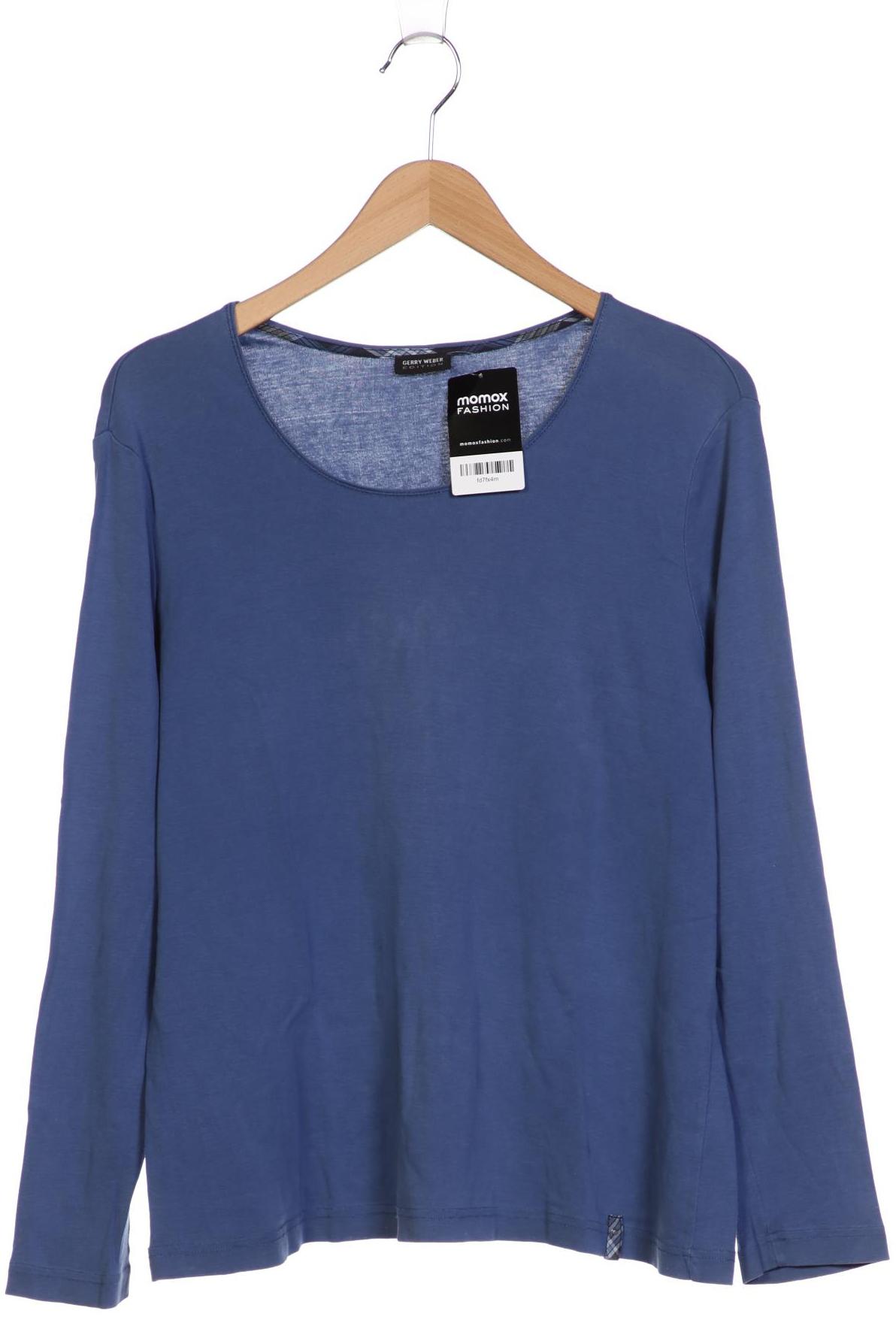 

Gerry Weber Damen Langarmshirt, blau, Gr. 44