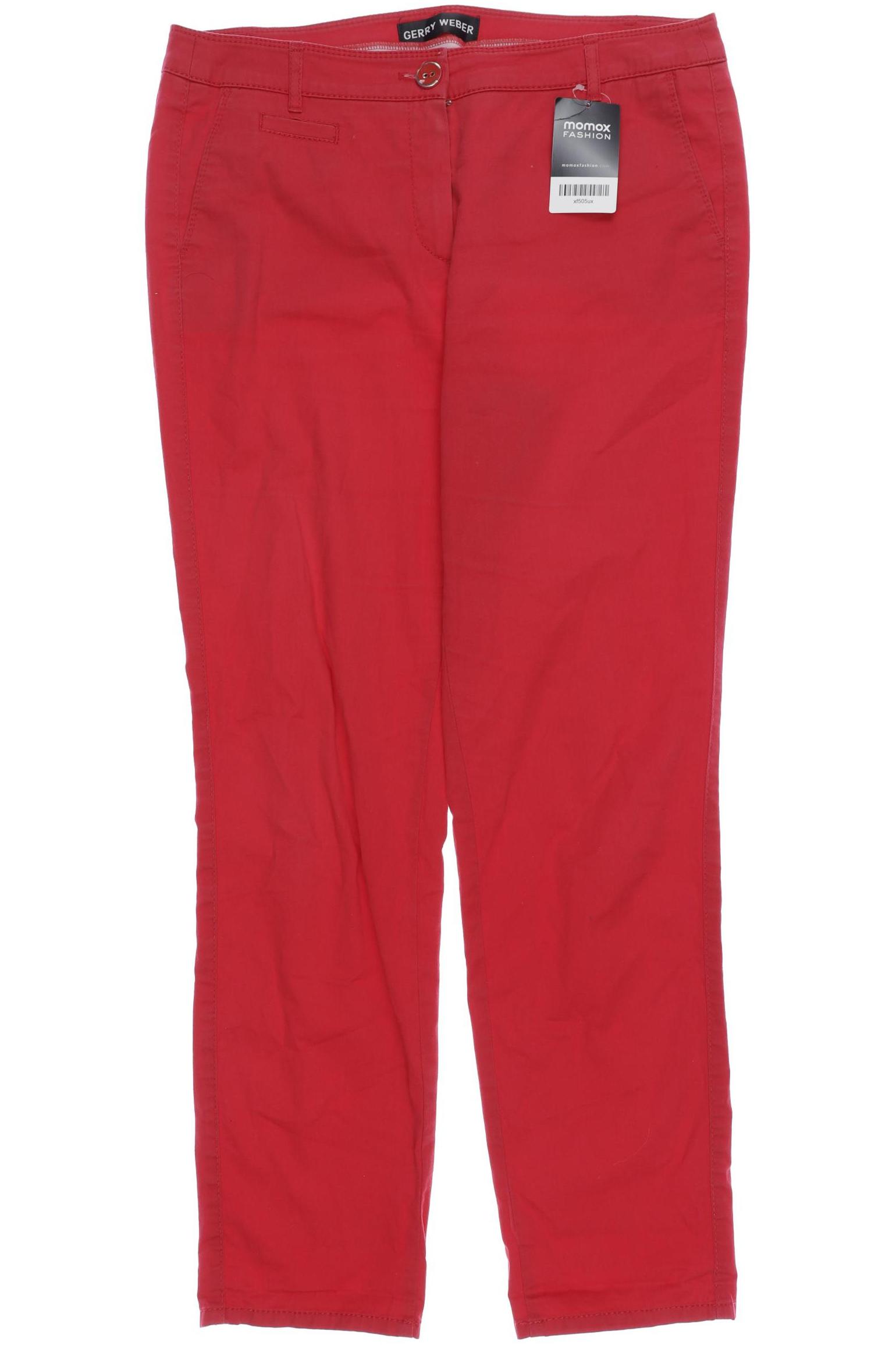 

Gerry Weber Damen Stoffhose, rot, Gr. 33