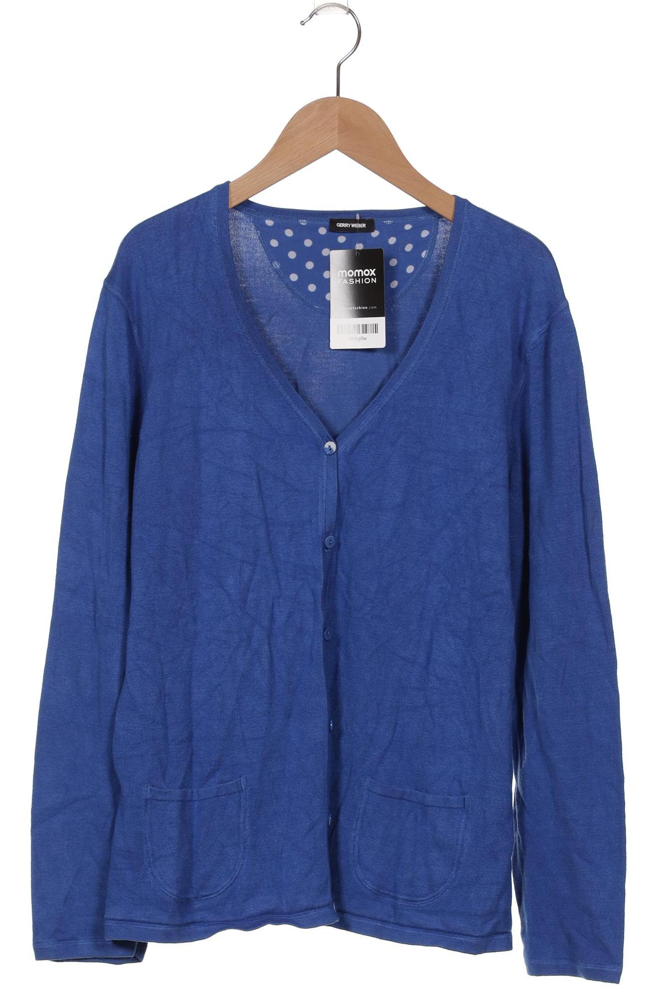 

Gerry Weber Damen Strickjacke, blau, Gr. 44